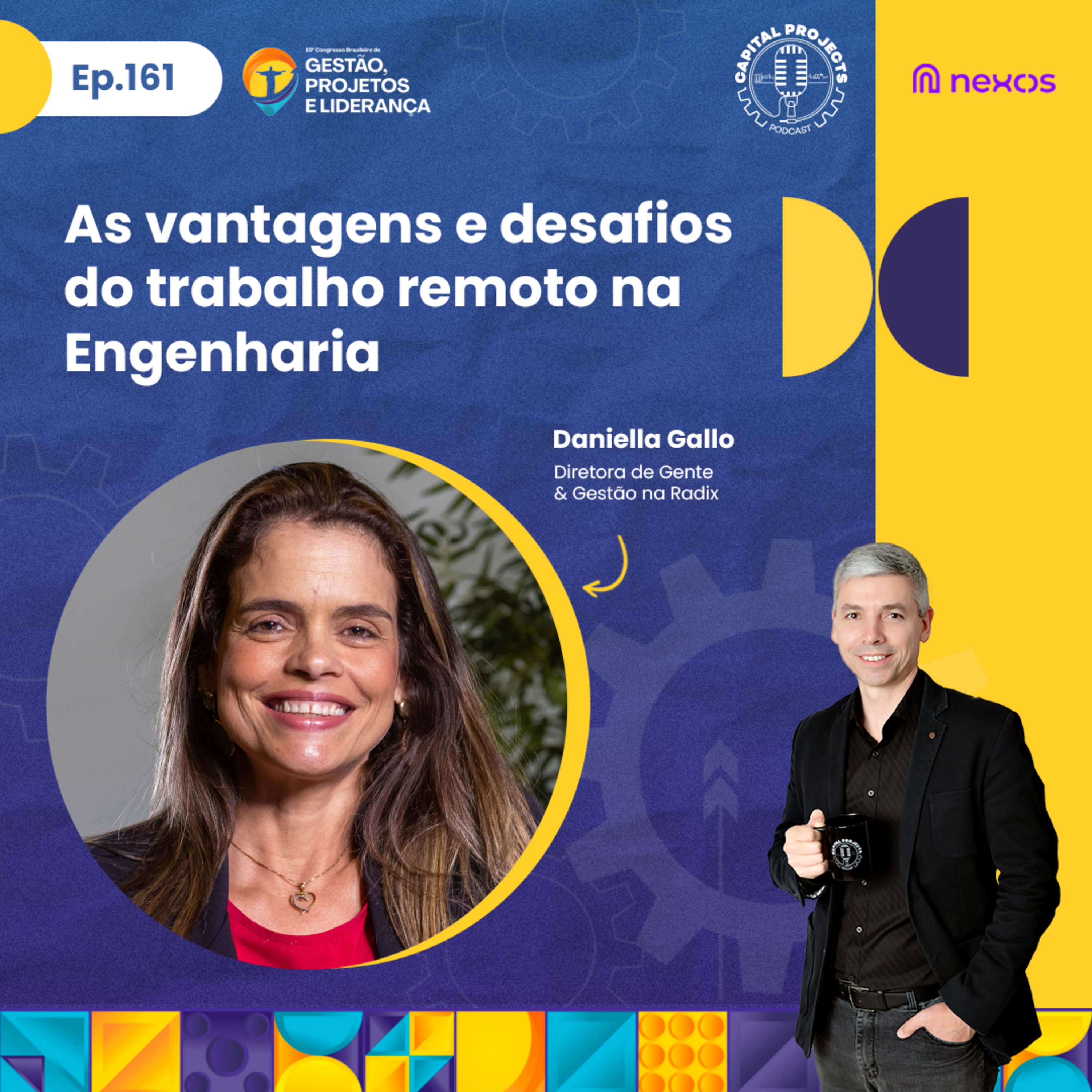 Episódio #161 - As vantagens e desafios do trabalho remoto na Engenharia episode artwork