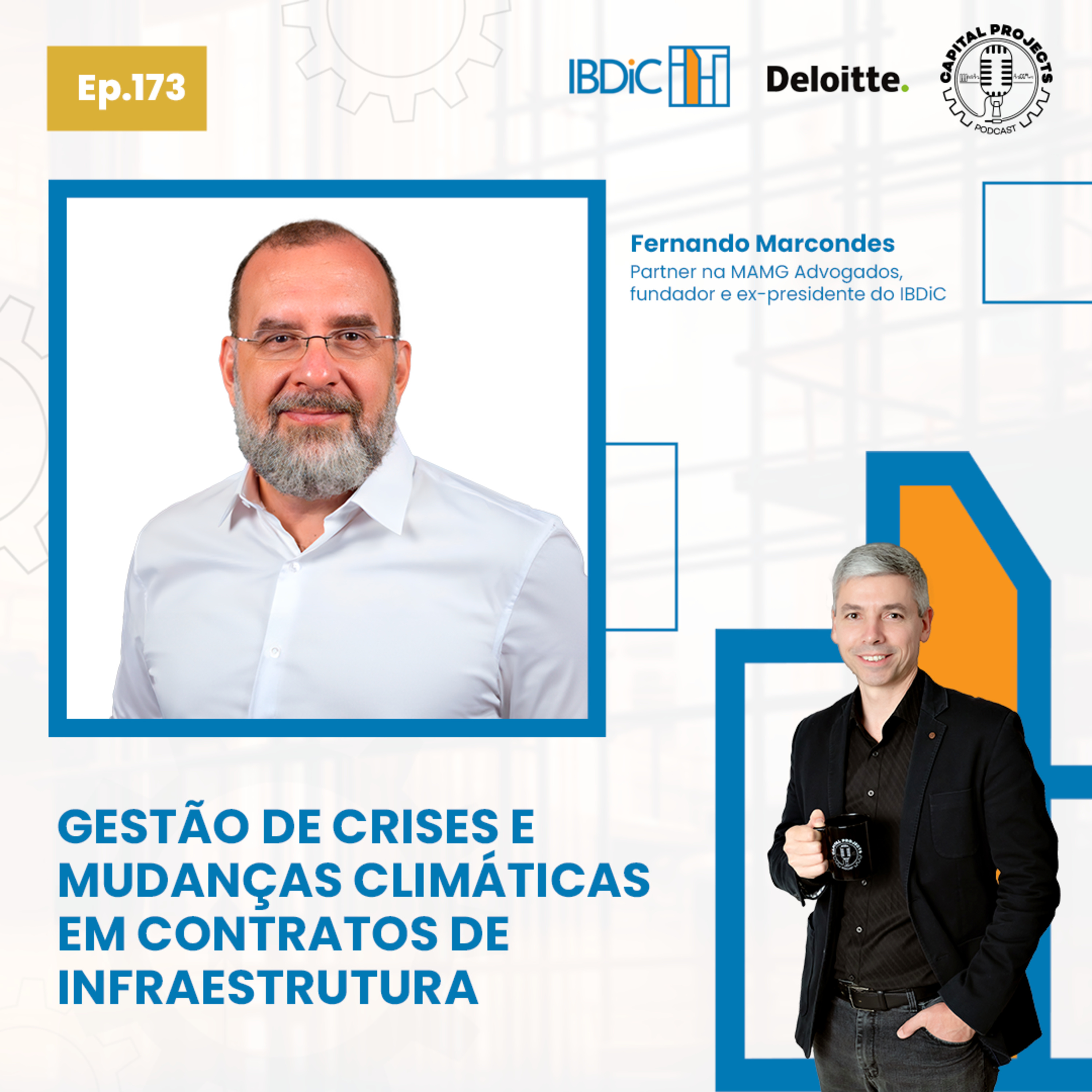 Episódio #173 – Gestão de Crises e Mudanças Climáticas em Contratos de Infraestrutura episode artwork