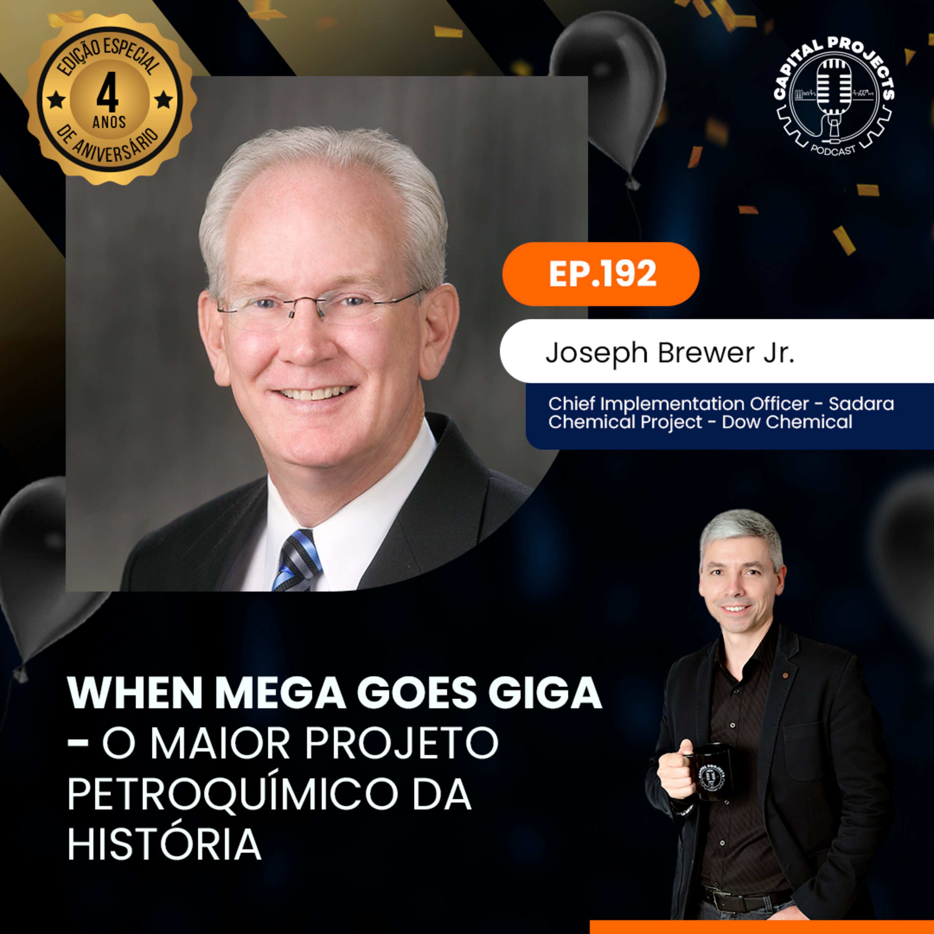 Episódio #192 – When Mega Goes GIGA – o maior projeto Petroquímico da história episode artwork