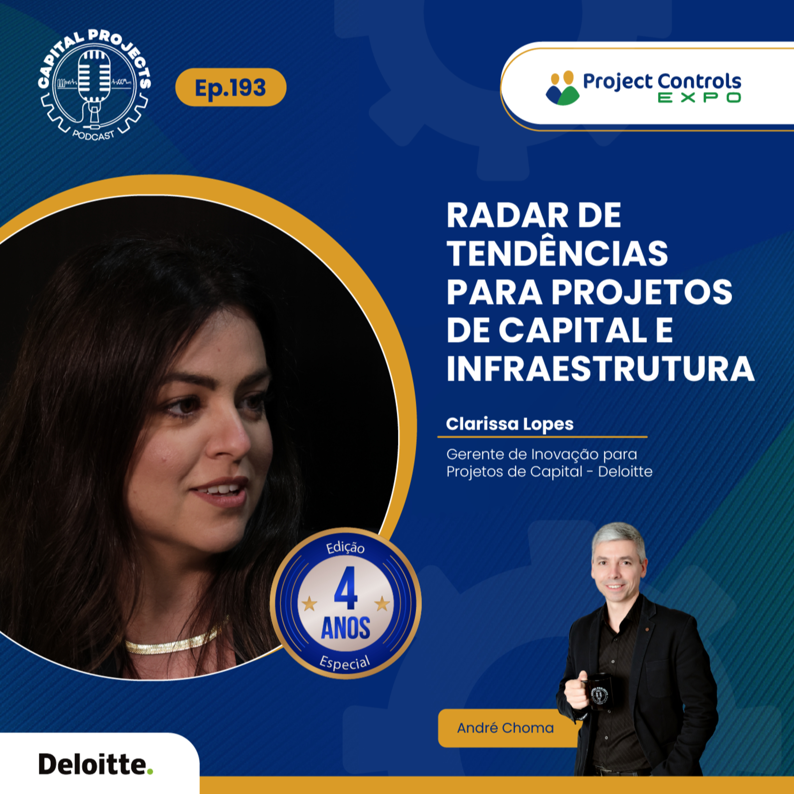 Episódio #193 – Radar de Tendências para Projetos de Capital e Infraestrutura episode artwork