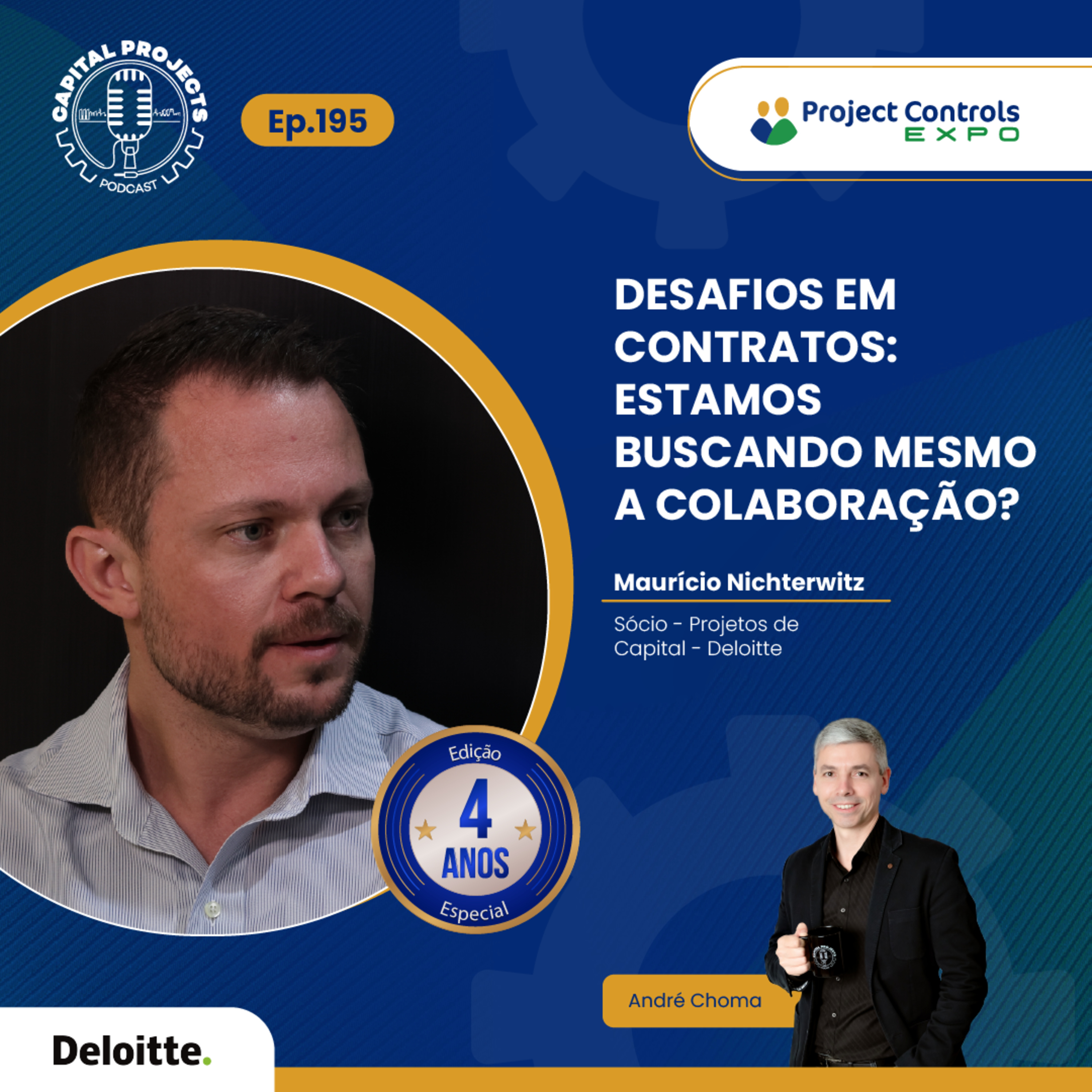Episódio #195 – Desafios em Contratos: Estamos Buscando Mesmo a Colaboração? episode artwork