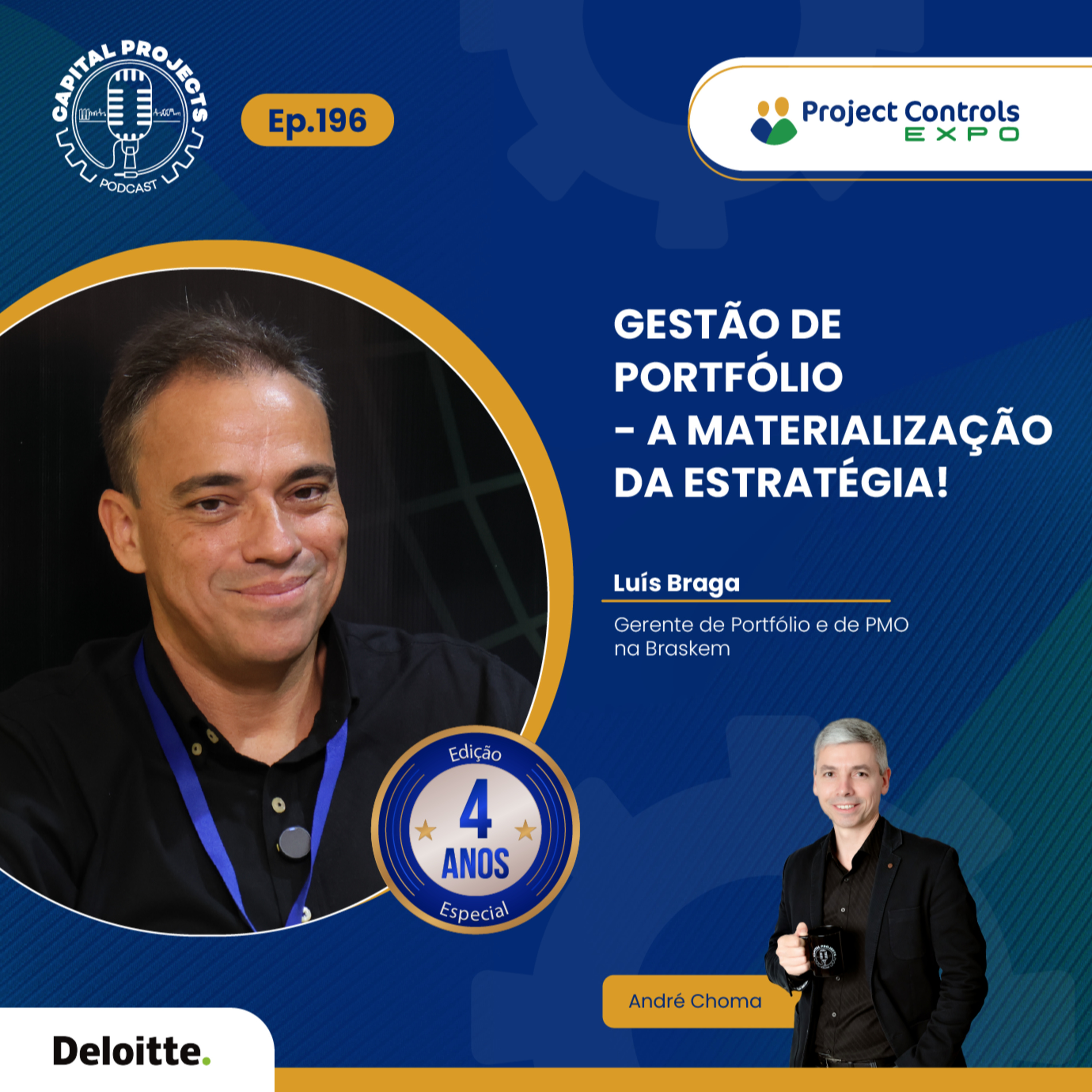 Episódio #196 – Gestão de Portfólio – A Materialização da Estratégia episode artwork