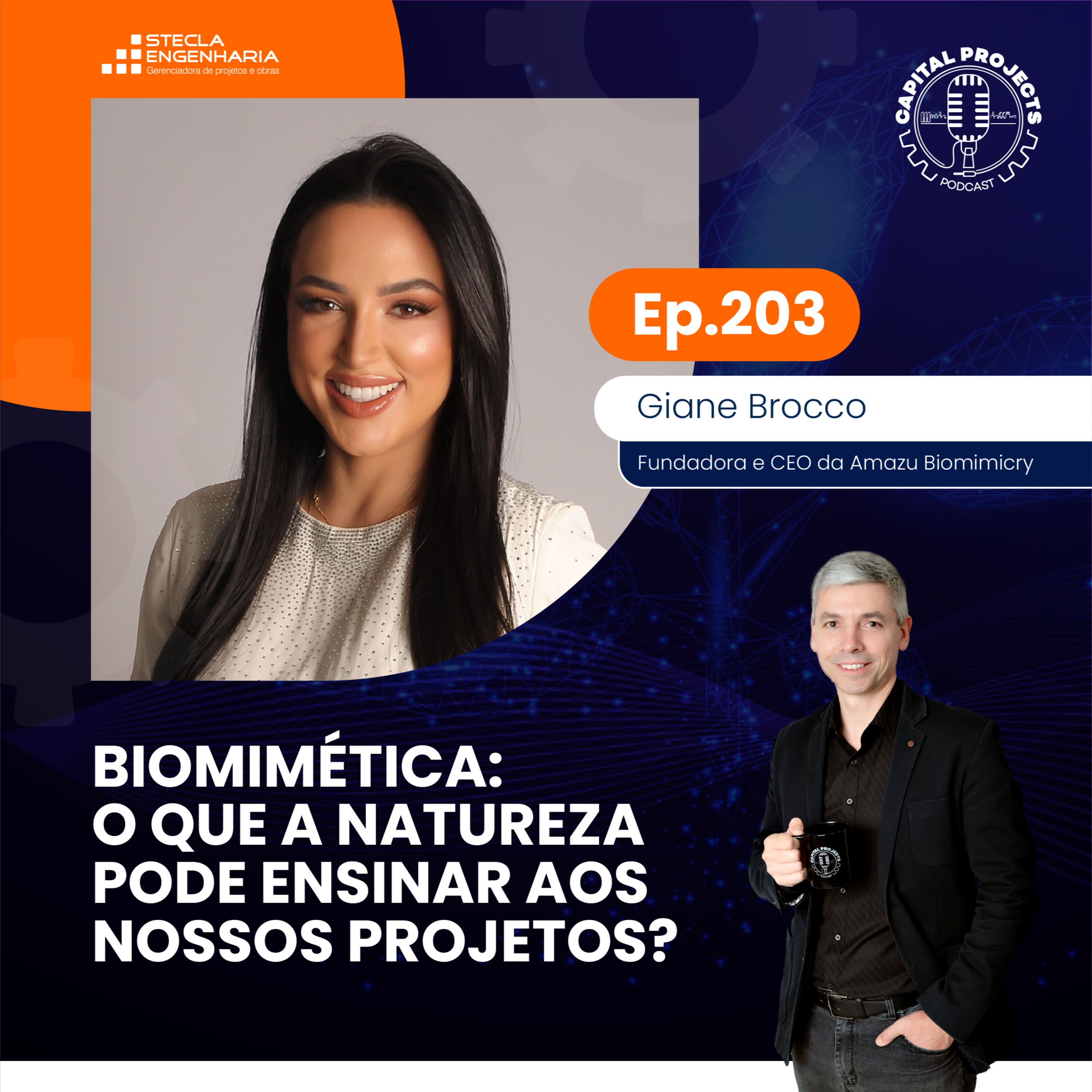 Episódio #203 – Biomimética: O que a Natureza pode ensinar aos nossos Projetos? episode artwork