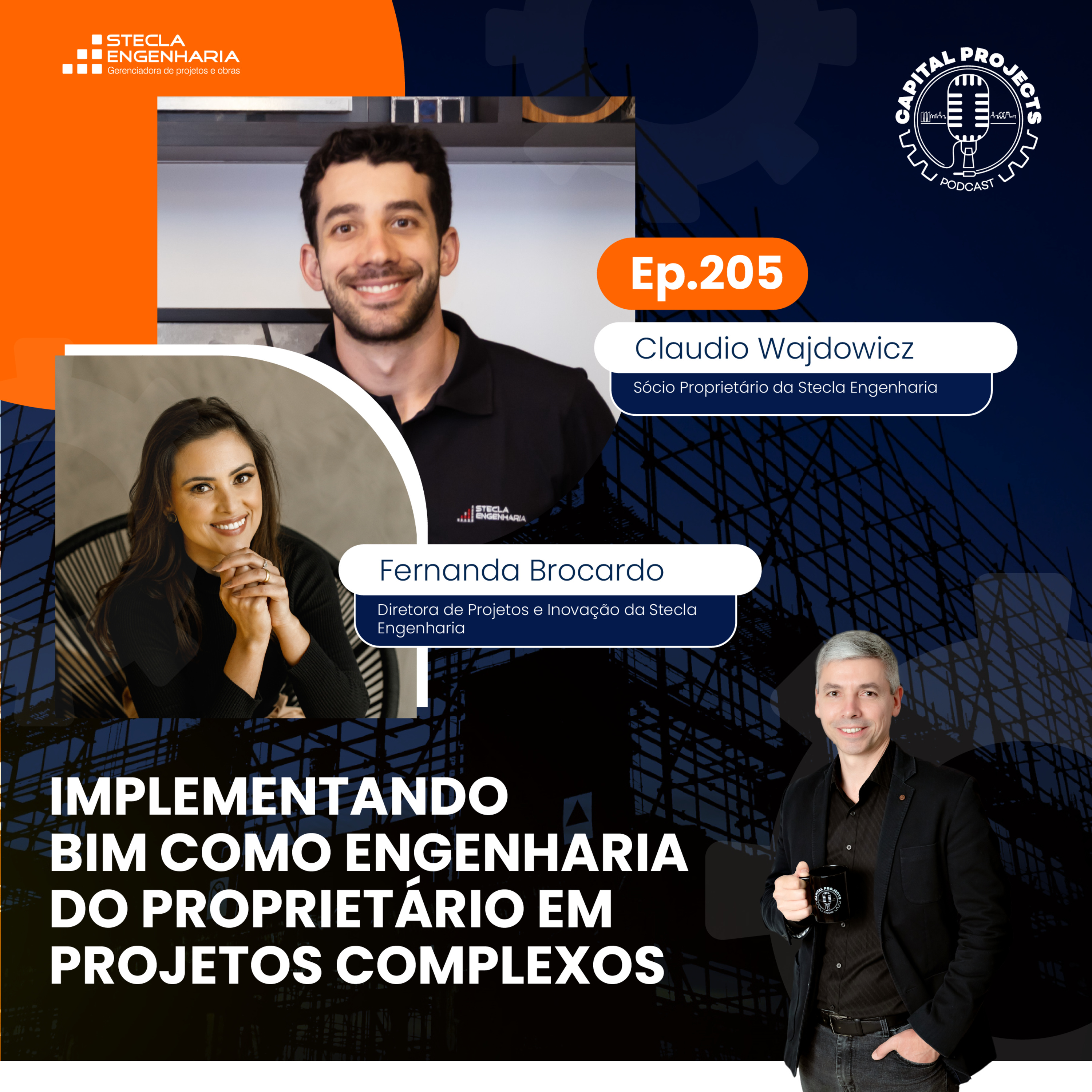 Episódio #205 – Implementando BIM como Engenharia do Proprietário em Projetos Complexos episode artwork