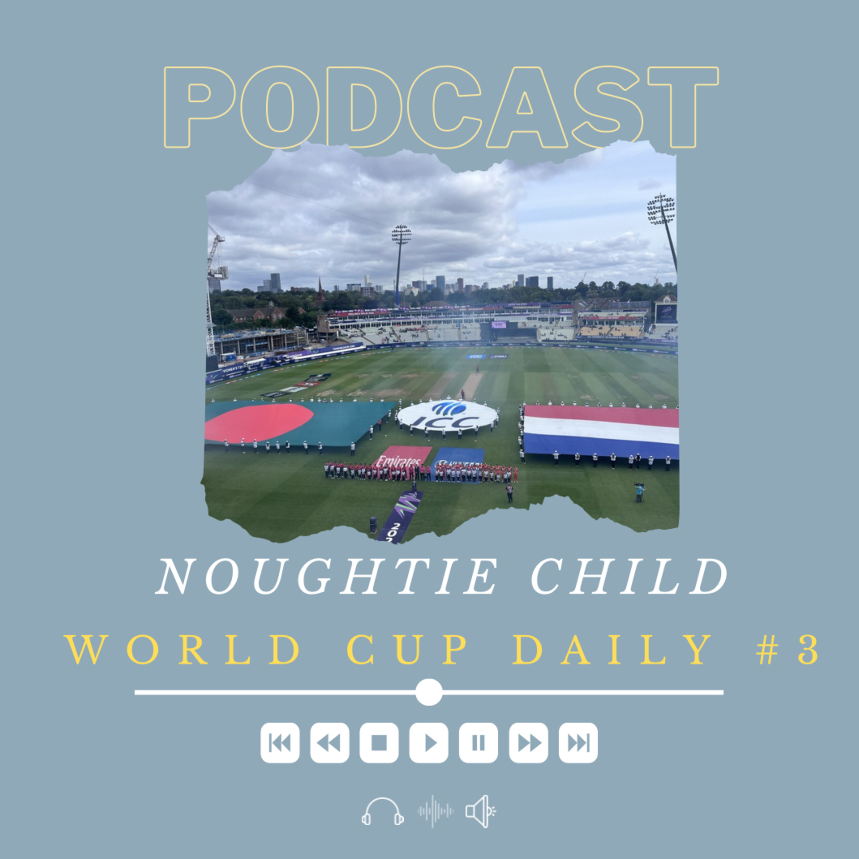 T20 World Cup Daily #3 - Netherlands make their T20 World Cup Debut & India beat Pakistan in front of Record Crowd episode artwork
