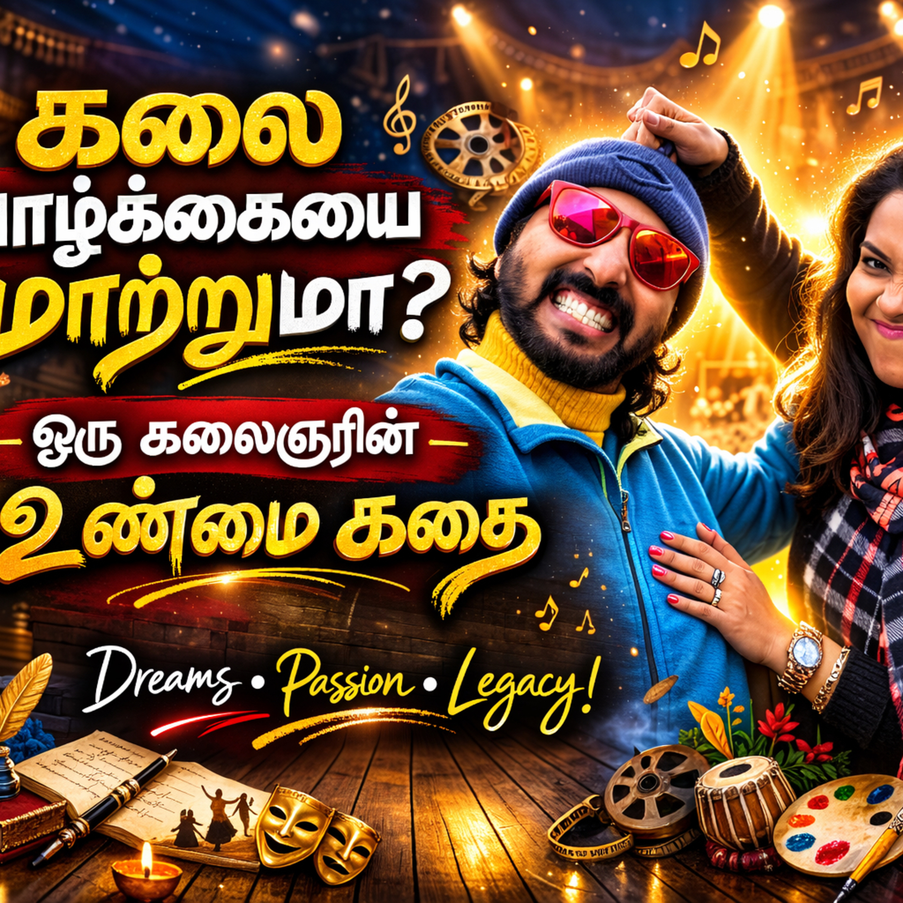 ஒரு கனவு… ஒரு பயணம்… ஒரு கலைஞரின் உண்மை கதை. episode artwork