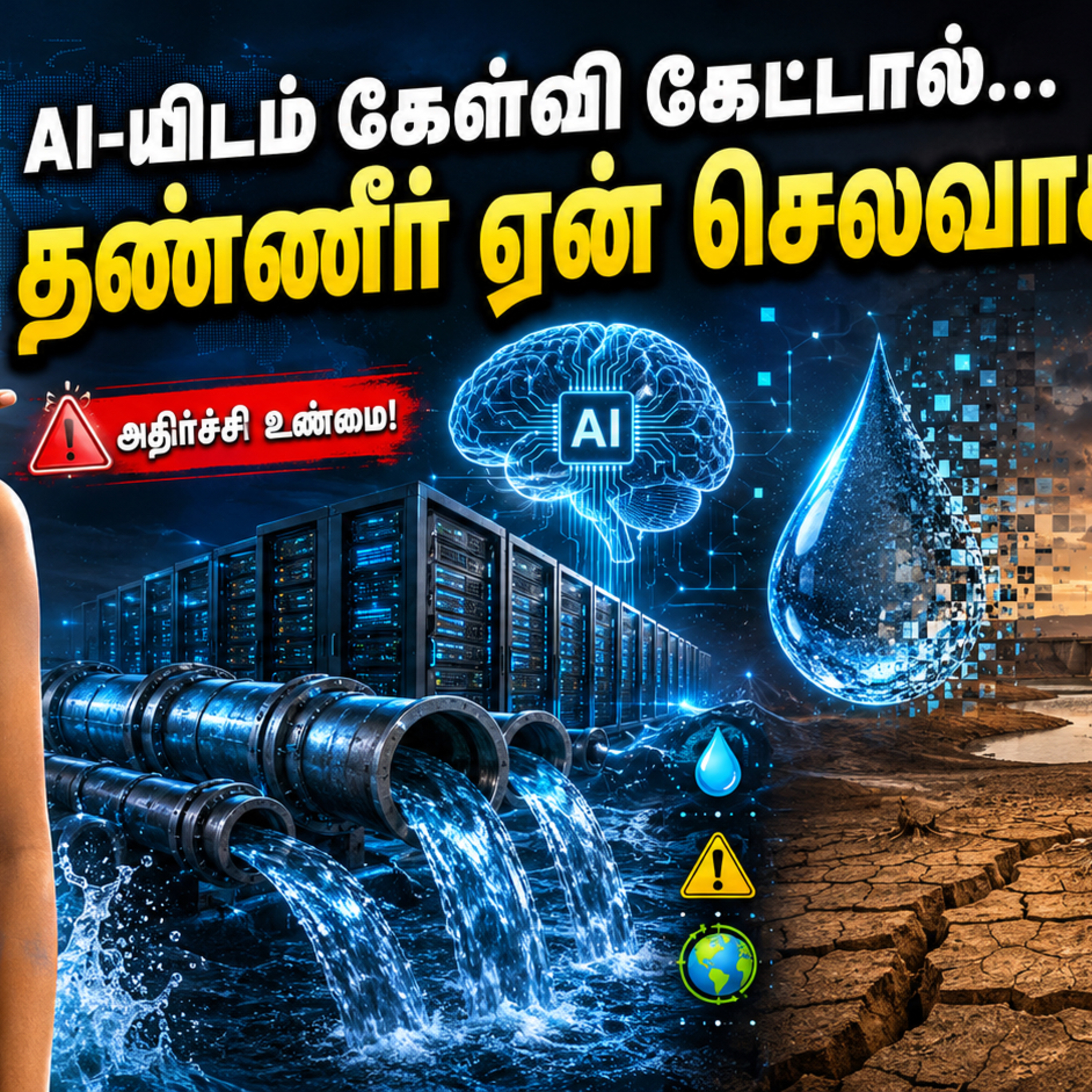 ChatGPT-க்கு கேள்வி கேட்டால் தண்ணீர் ஏன் செலவாகிறது?