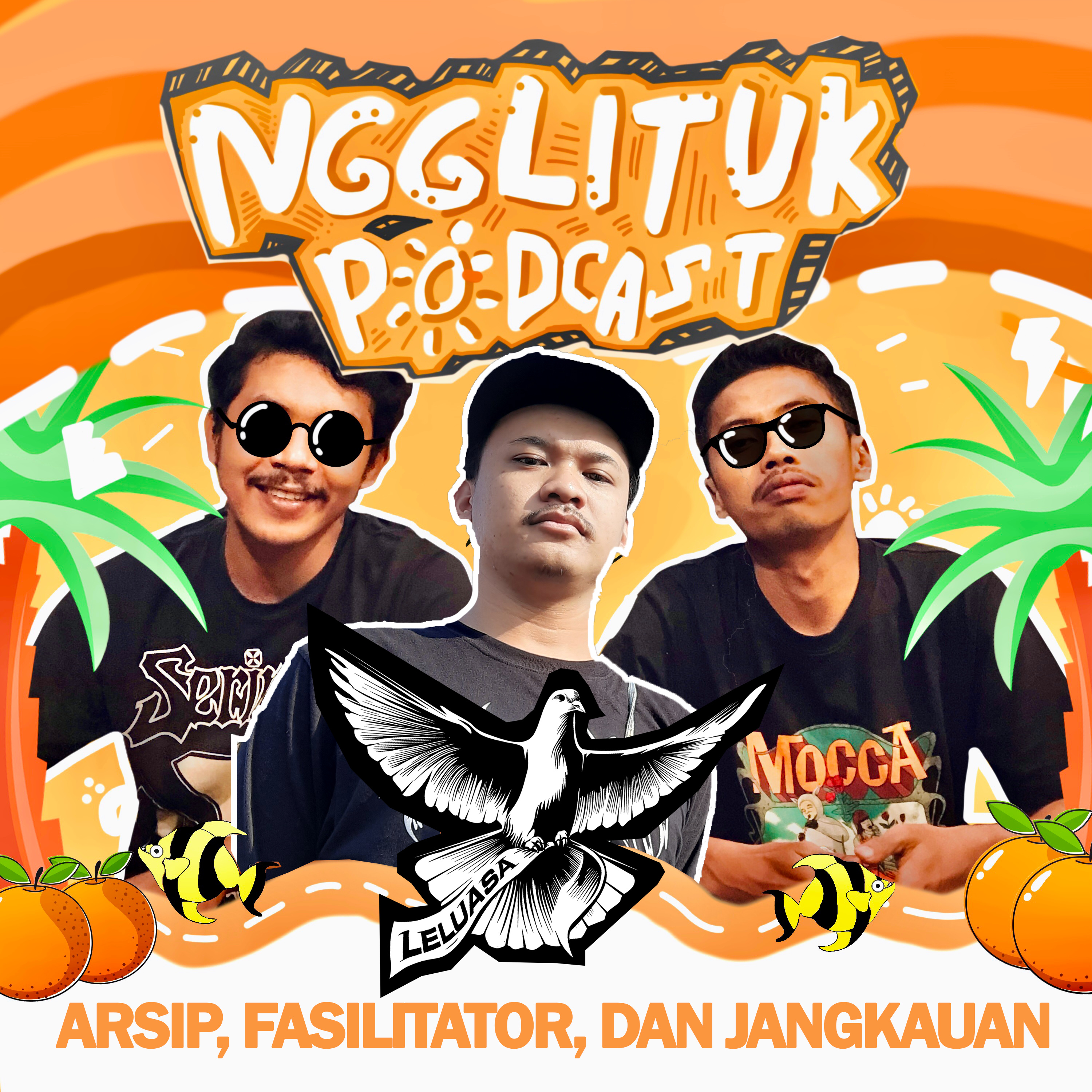 #186 Dian Permana | Leluasa: Arsip, Fasilitator, dan Jangkauan | Ngglituk Live episode artwork