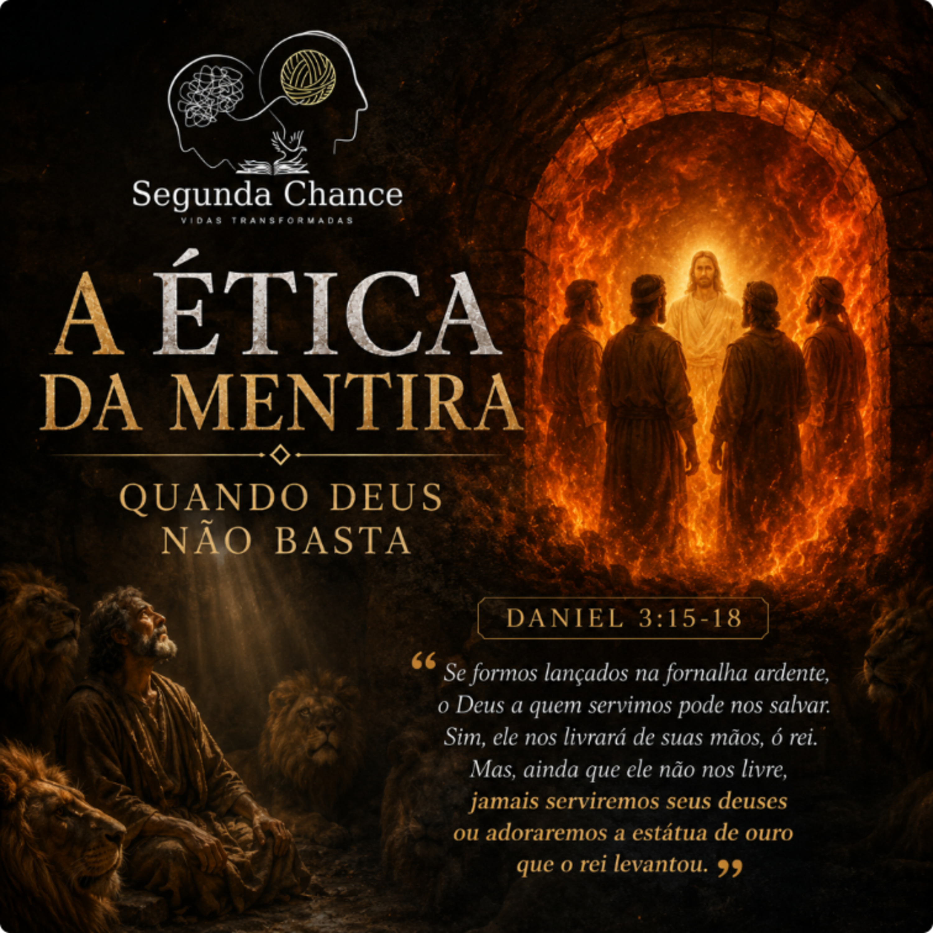 "A ETICA DA MENTIRA, QUANDO DEUS NÃO BASTA" - PREGAÇÃO ESPECIAL  episode artwork