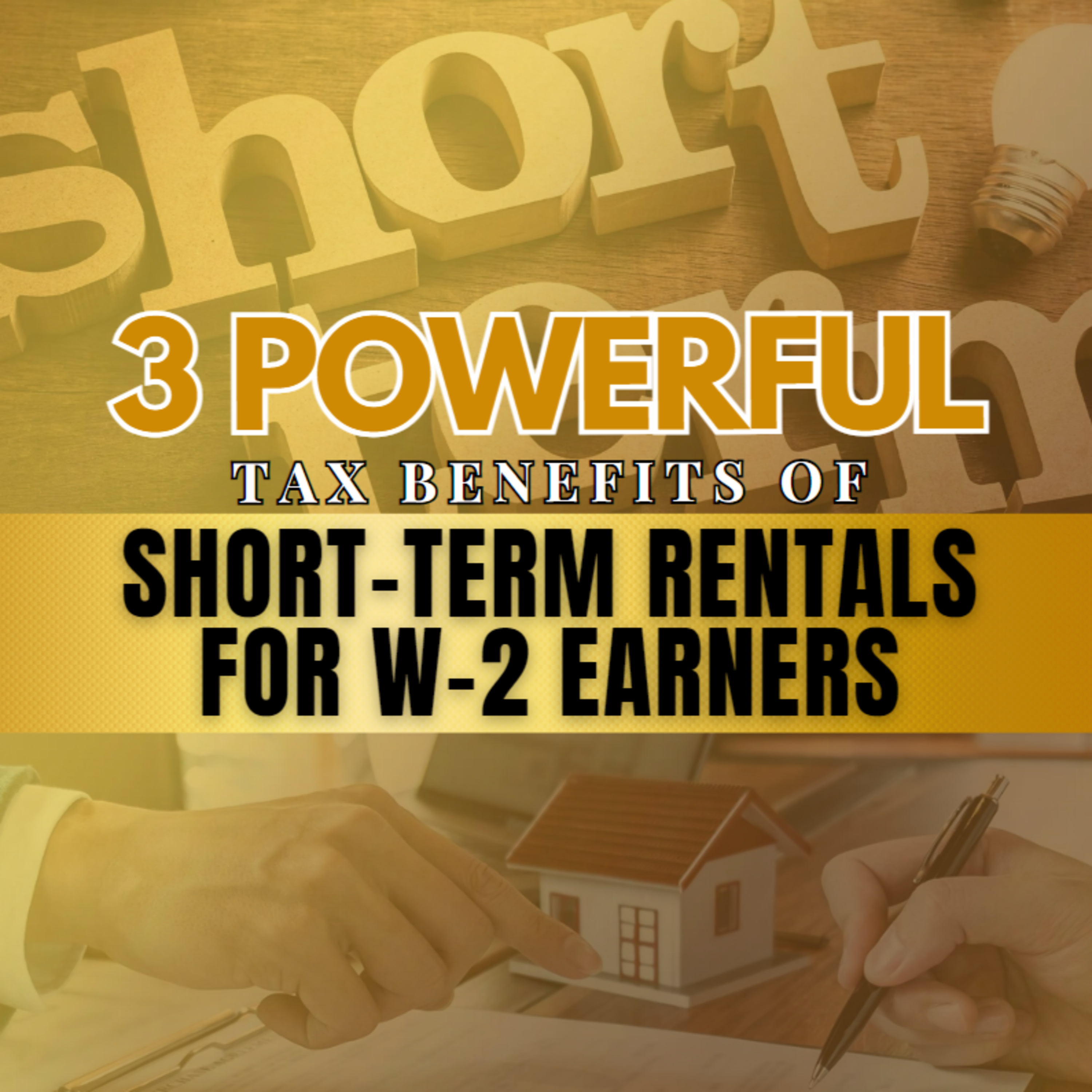 Unlocking Real Estate Professional Status: The Short-Term Rental Loophole for W-2 Earners episode artwork