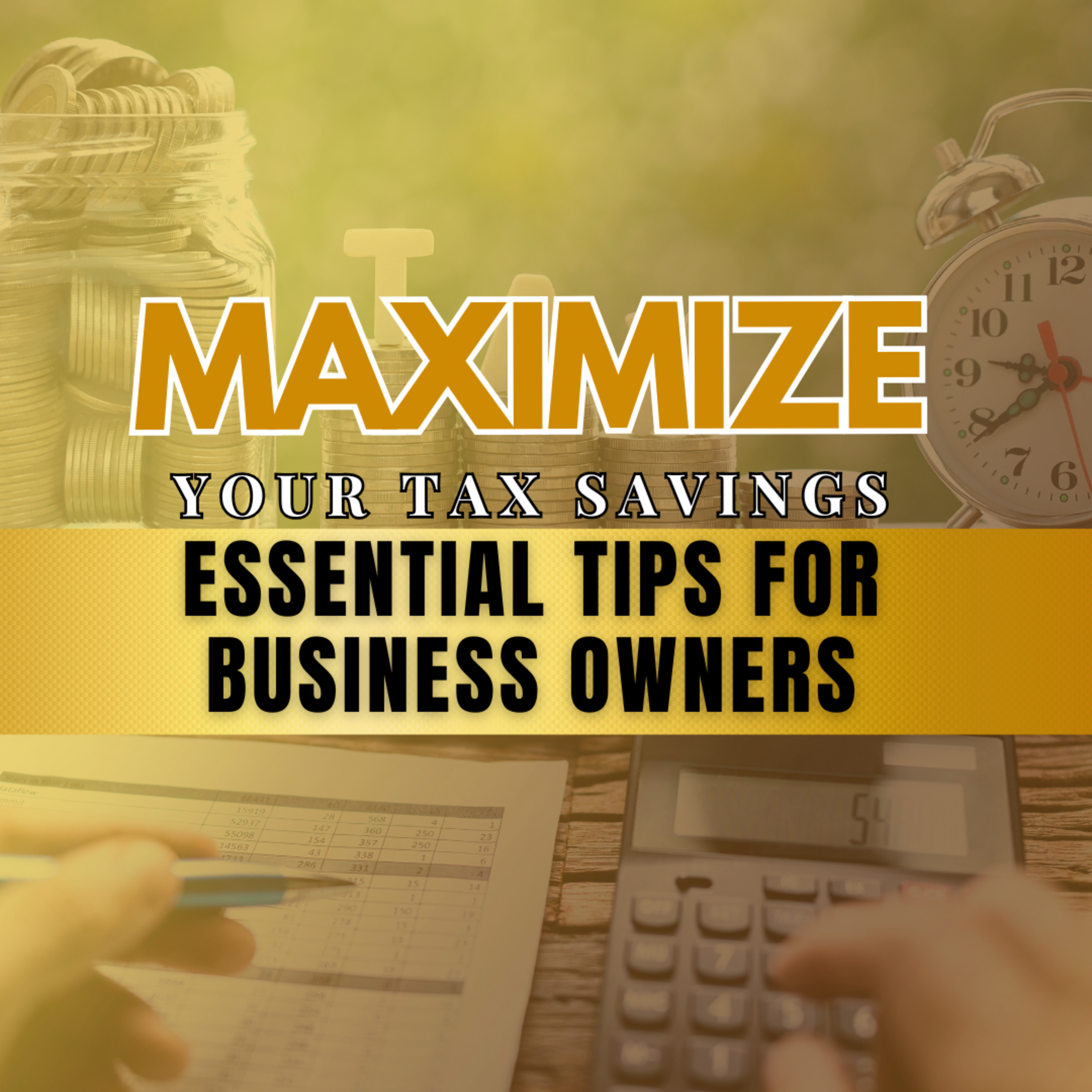 Top 5 Year-End Tax Strategies for Business Owners and Real Estate Investors episode artwork