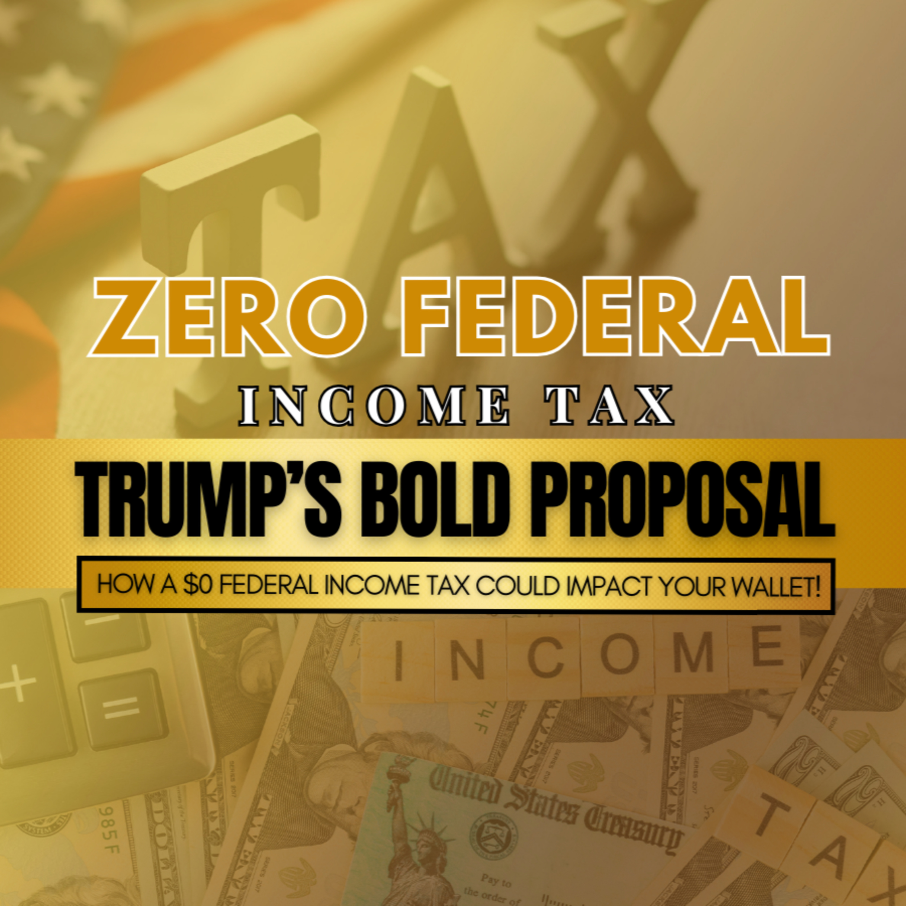 How Trump's Proposed Zero Federal Income Tax Could Impact American Taxpayers and CPAs: A Deep Dive episode artwork