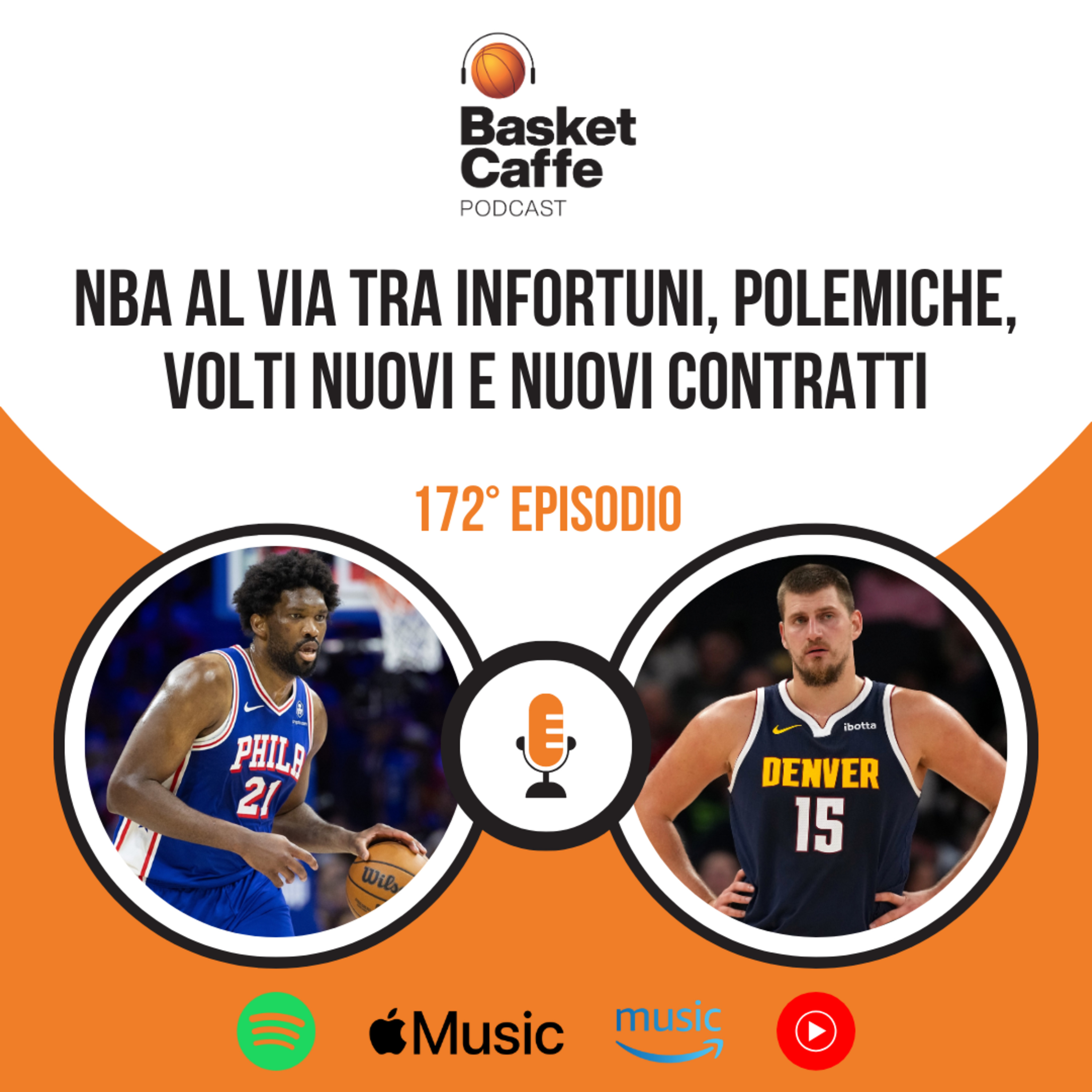 L'NBA è partita! Prime reazioni tra infortuni, contratti, conferme e sorprese episode artwork