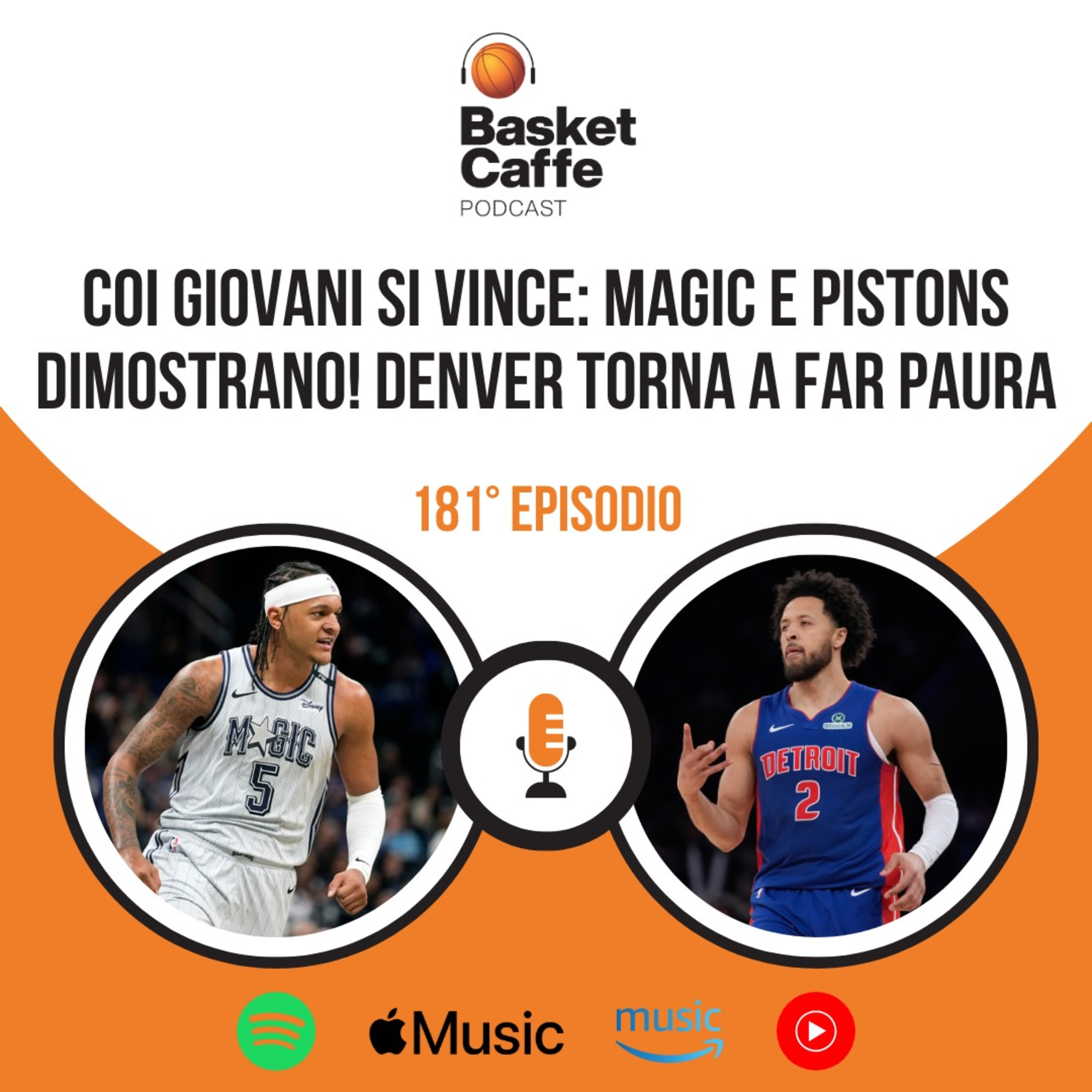 Grandi Magic nonostante la sfiga, sorpresa Detroit, l'Ovest di Grizzlies e Nuggets episode artwork