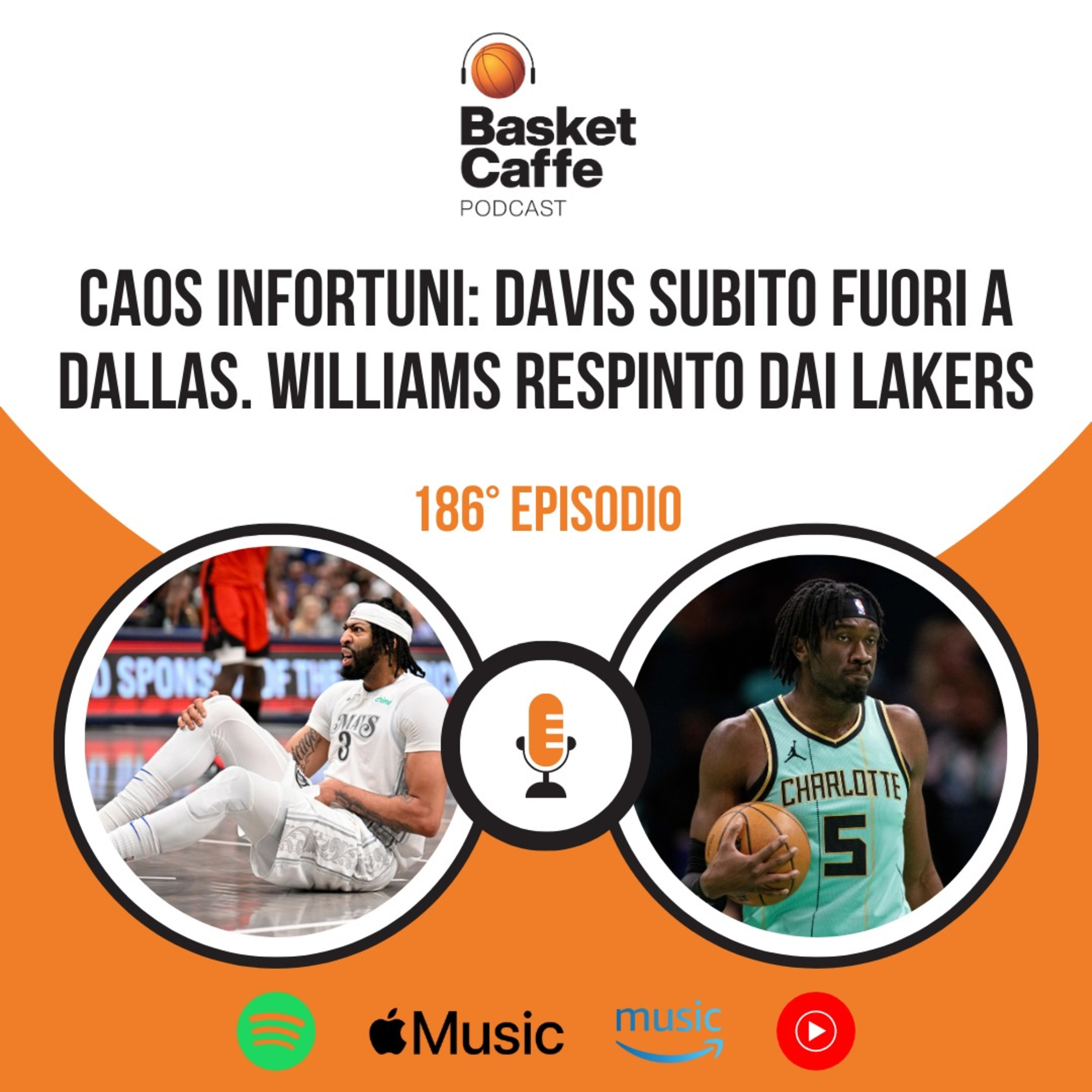 Gli infortuni dei Mavs, niente Lakers per Williams, Jimmy sulla Baia e Durant episode artwork