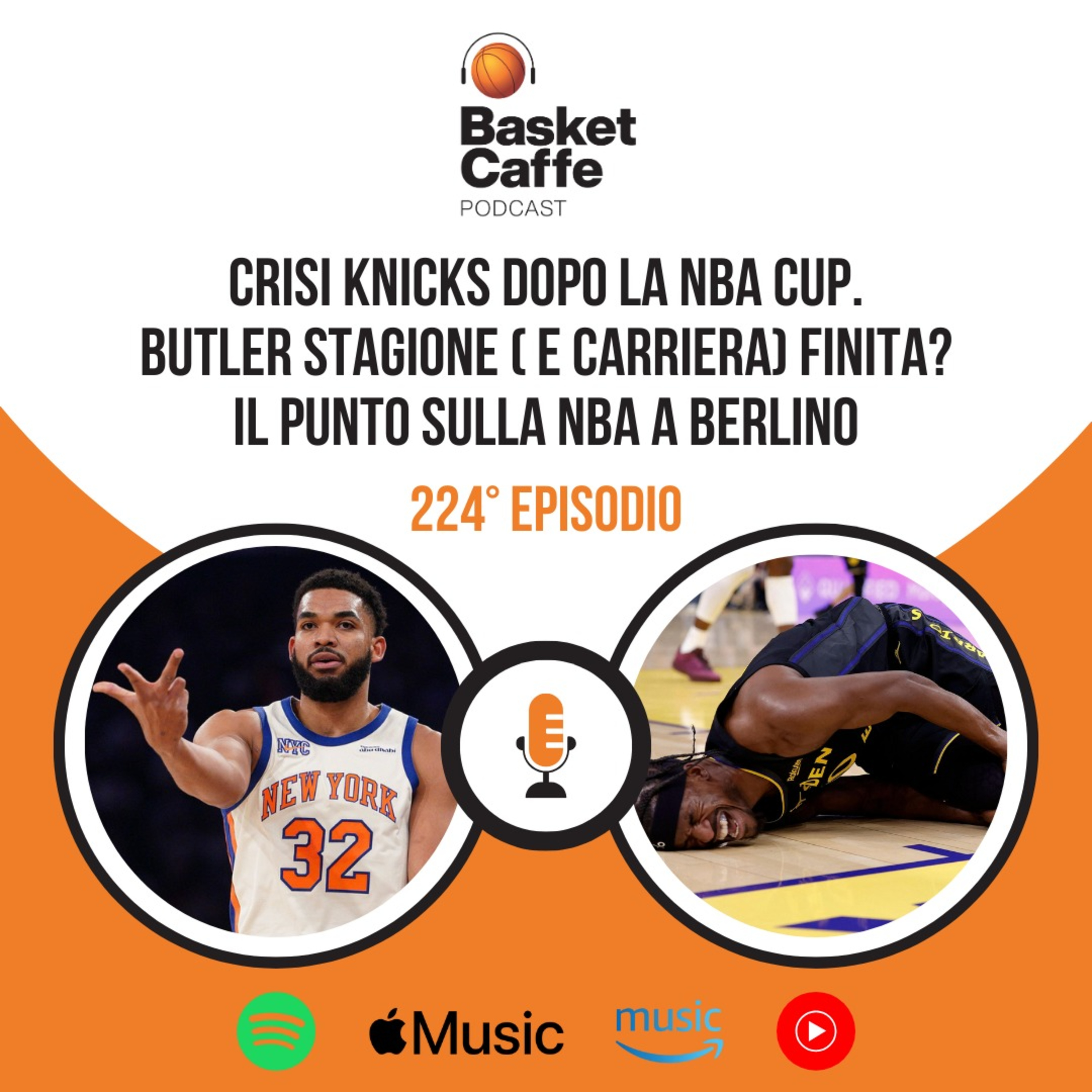 Crisi Knicks e il futuro dei Warriors (senza Butler). Plus: NBA a Berlino