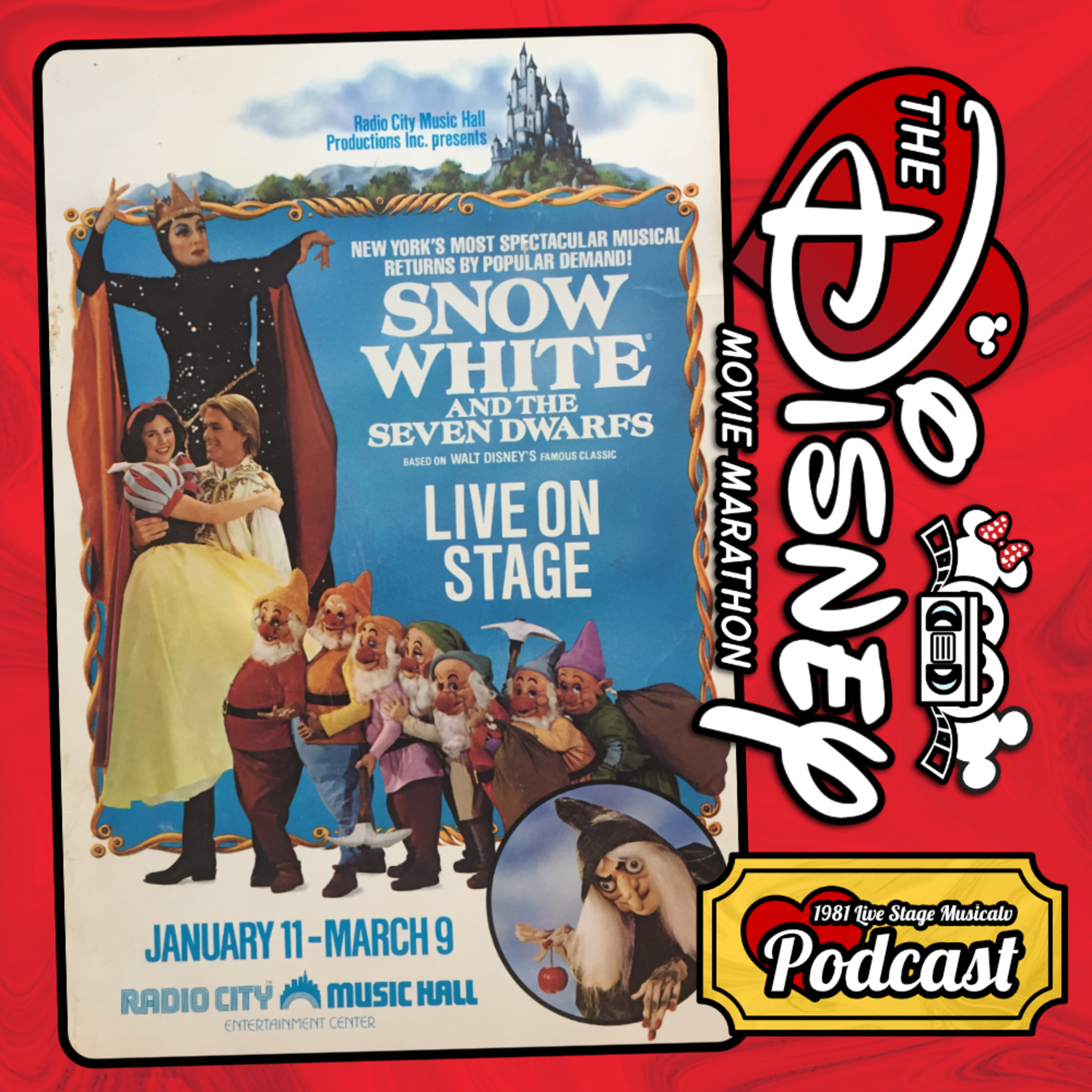 Snow White Live at Radio City Music Hall - 1981 Disney Stage Show - with Phantomwise & Mark Brown