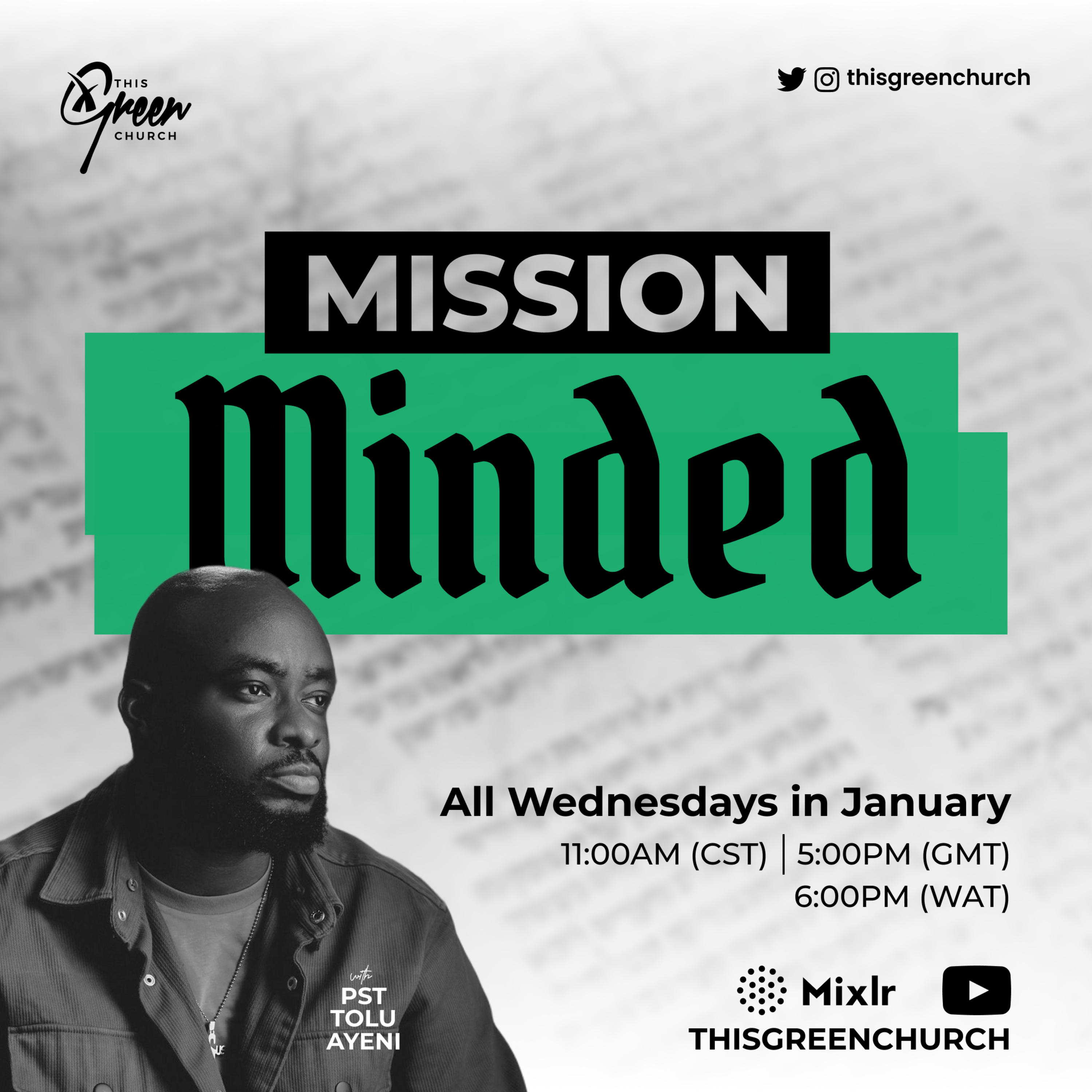 Christianity is Immersion into Life (Mission Minded Series) episode artwork