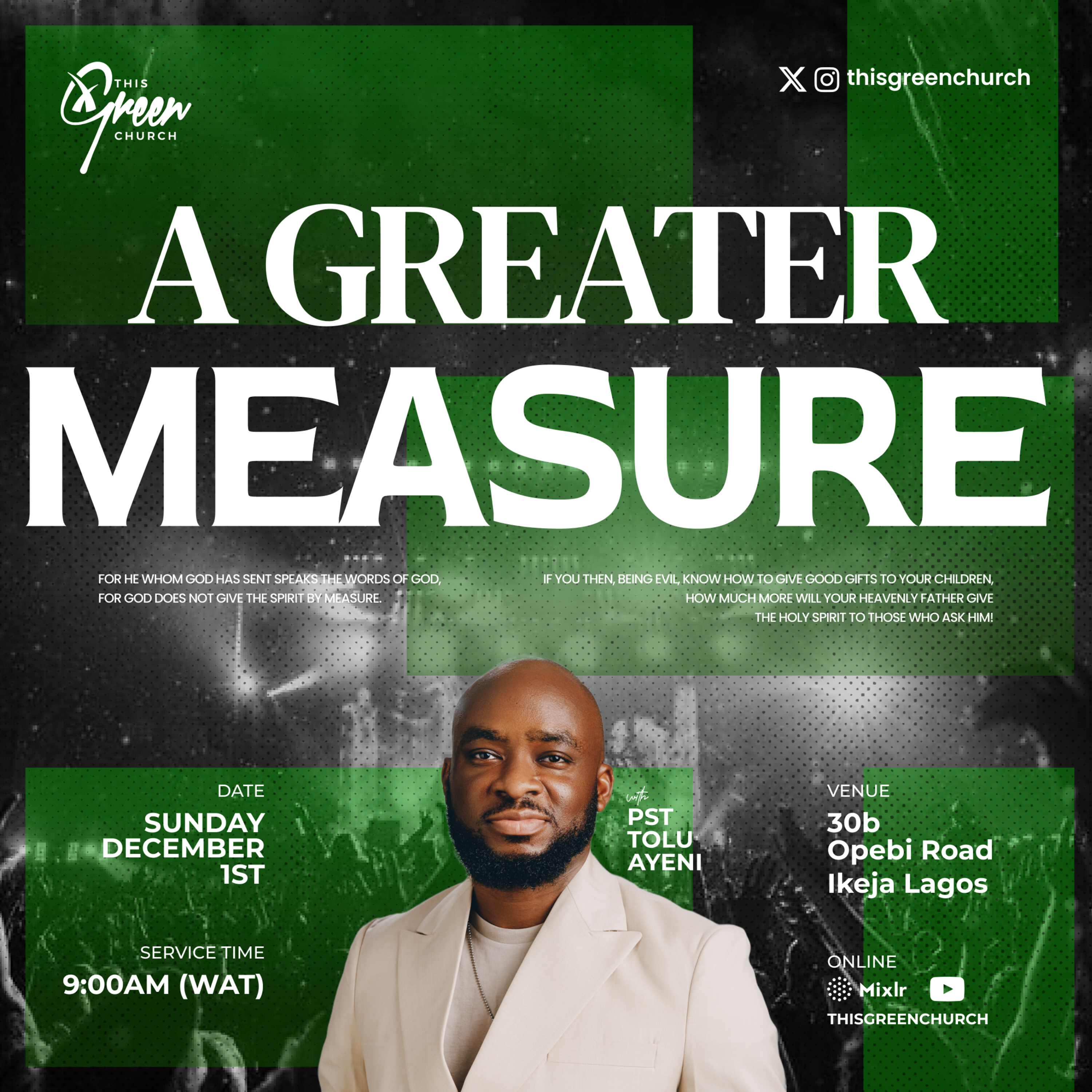 A Greater Measure | Pastor Tolu Ayeni episode artwork