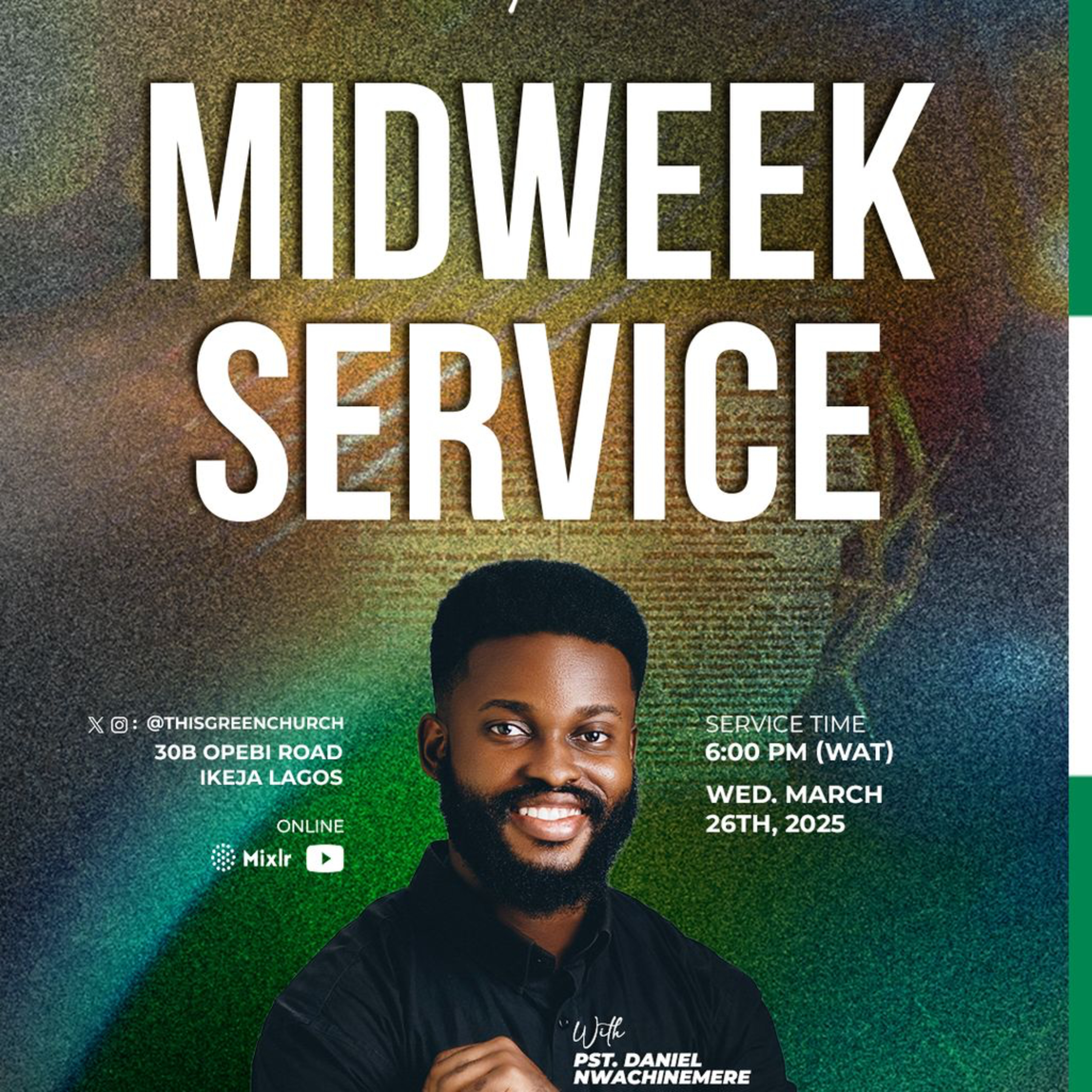 Mid-week Service | Pastor Daniel Nwachinemere
