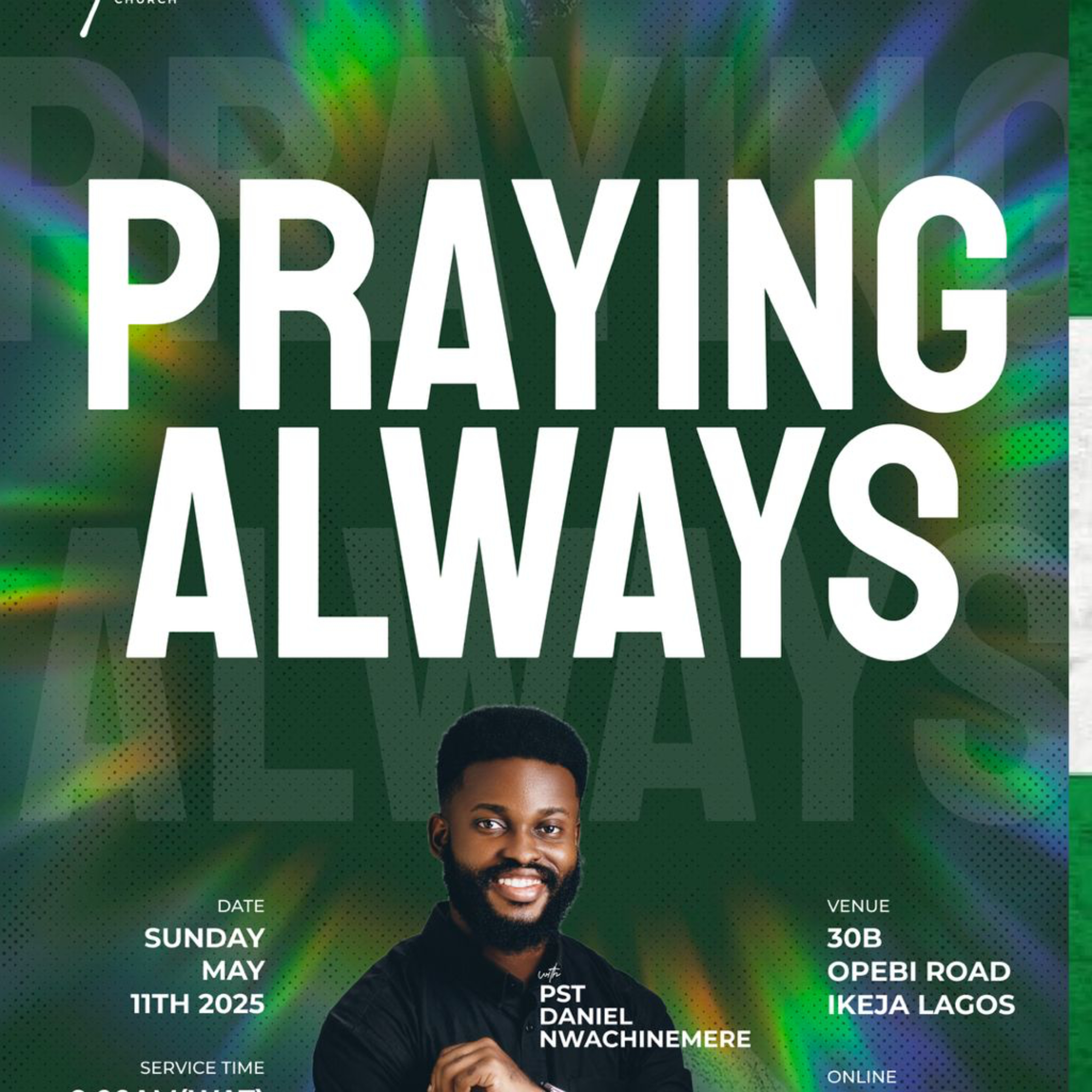 Praying Always IV | Pastor Daniel Nwachinemere