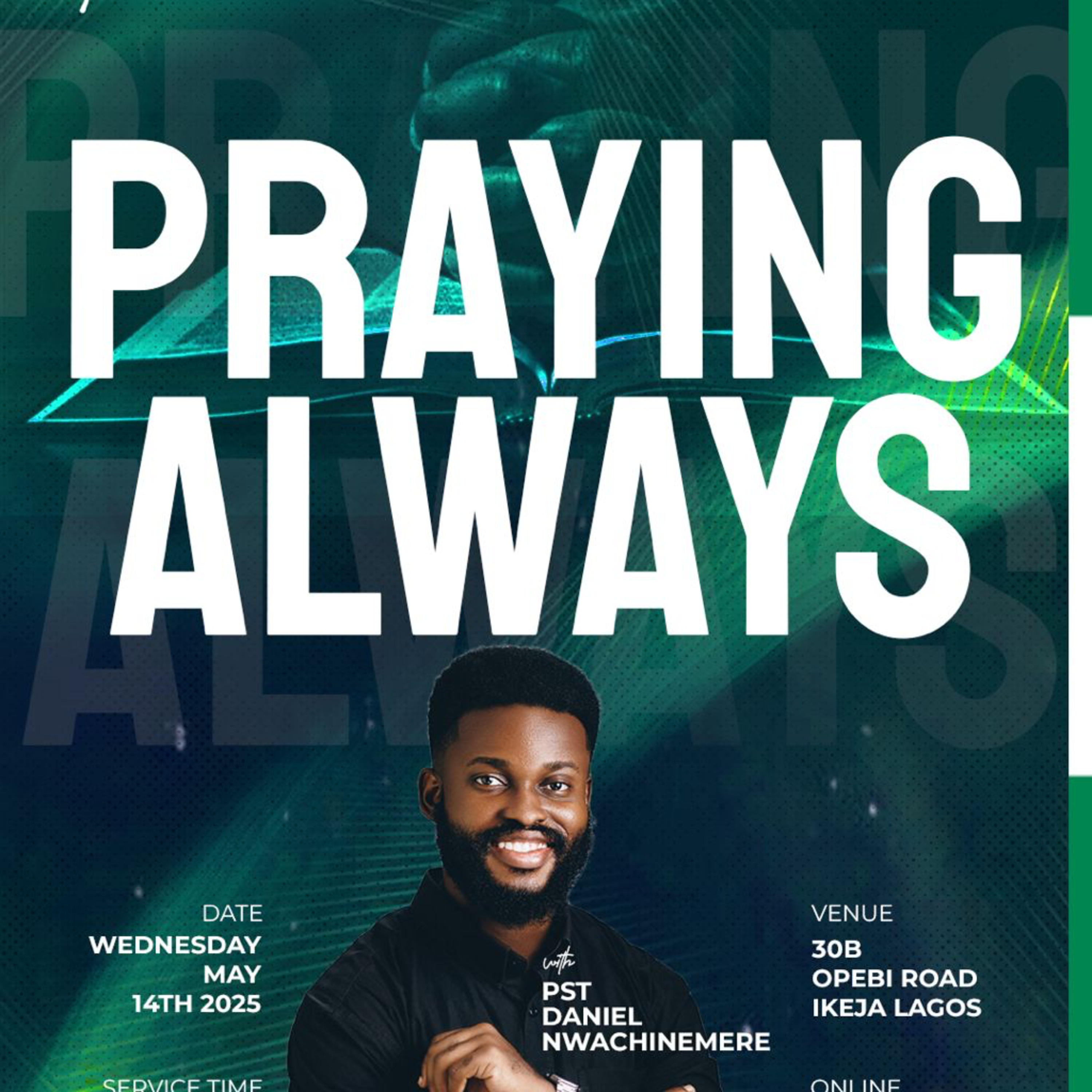 Praying Always V | Mid-week Service | Pastor Benjamin Whyss