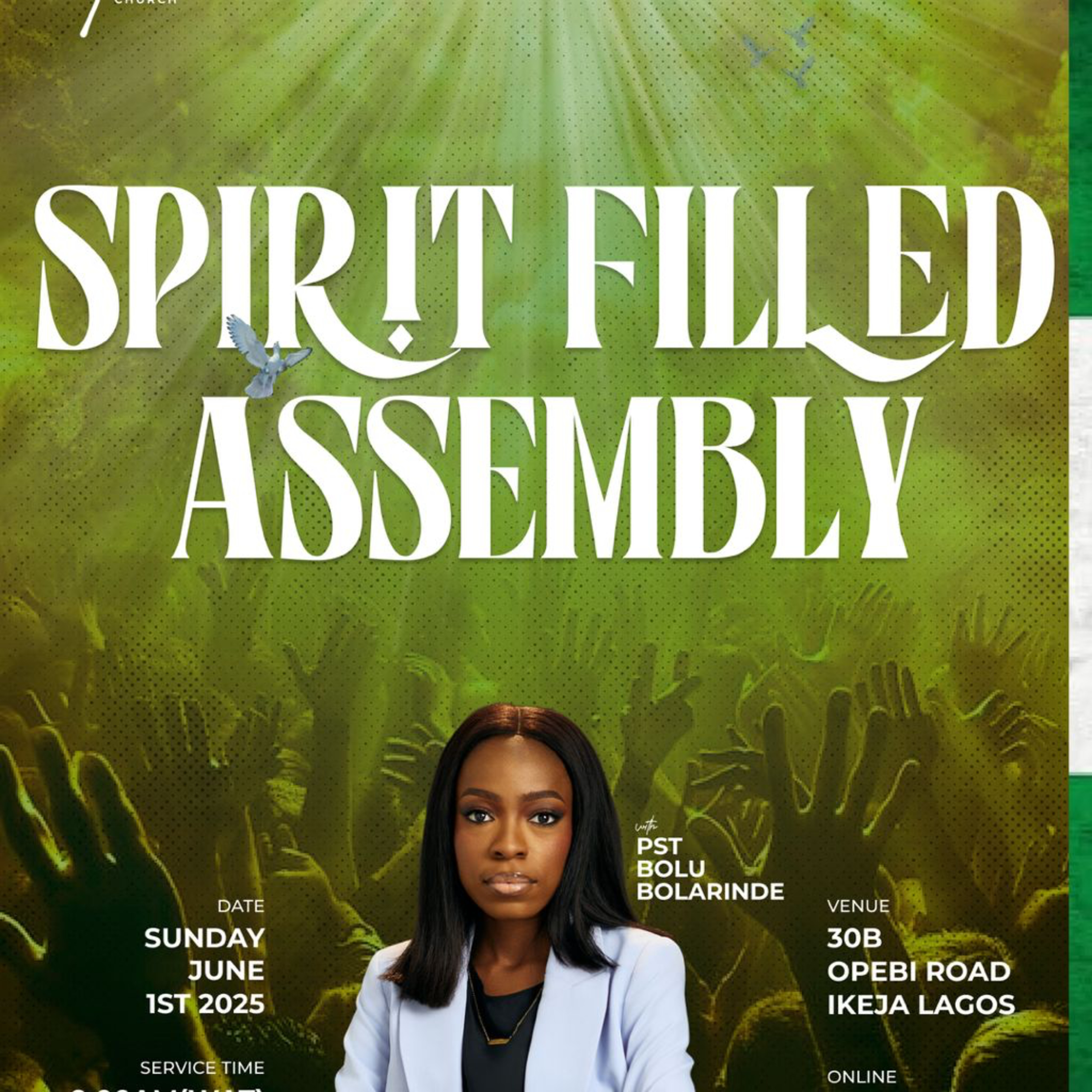 Spirit Filled Assembly | Sunday Service | Pastor Bolu Bolarinde
