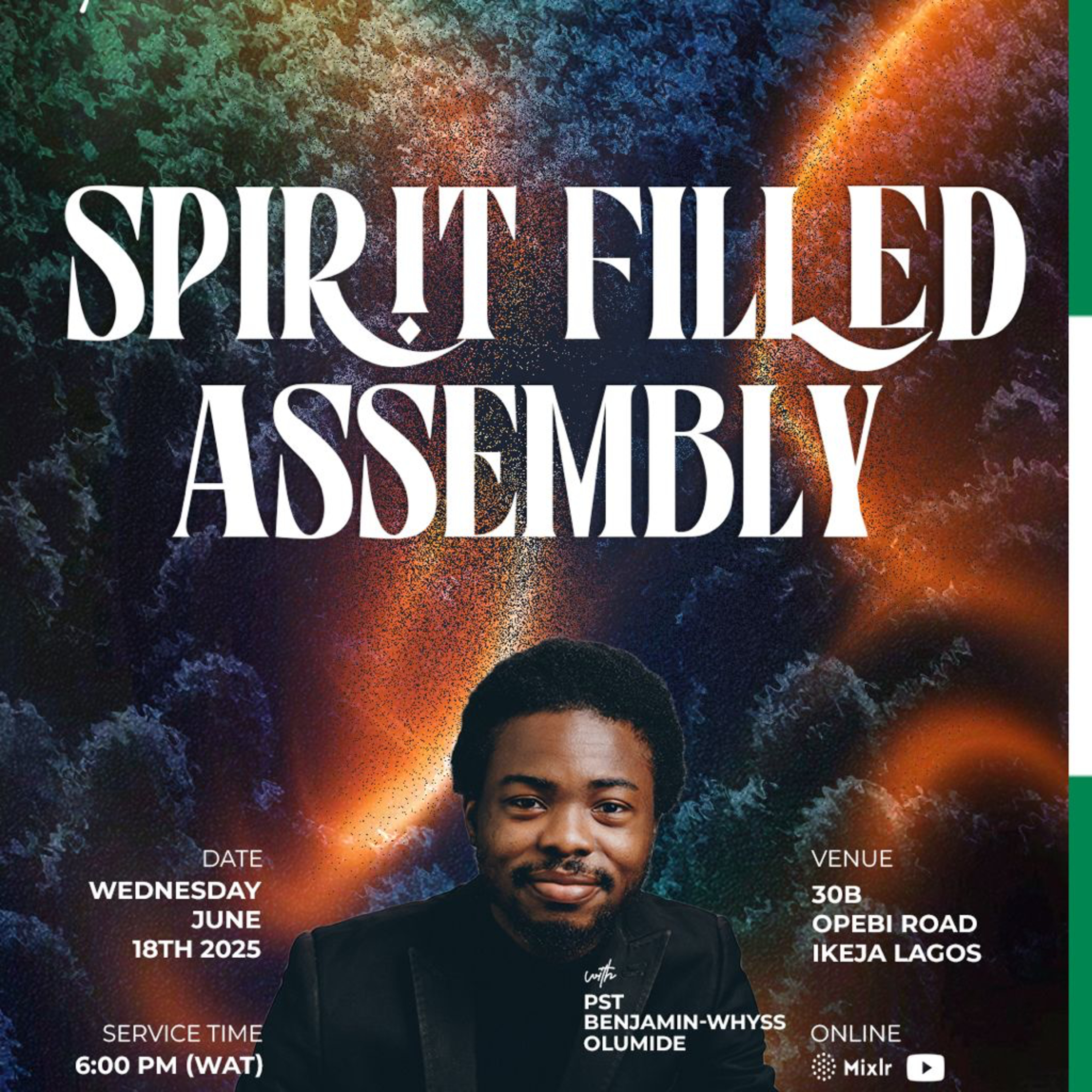 Spirit Filled Assembly IV | Mid-week Service | Pastor Benjamin Whyss
