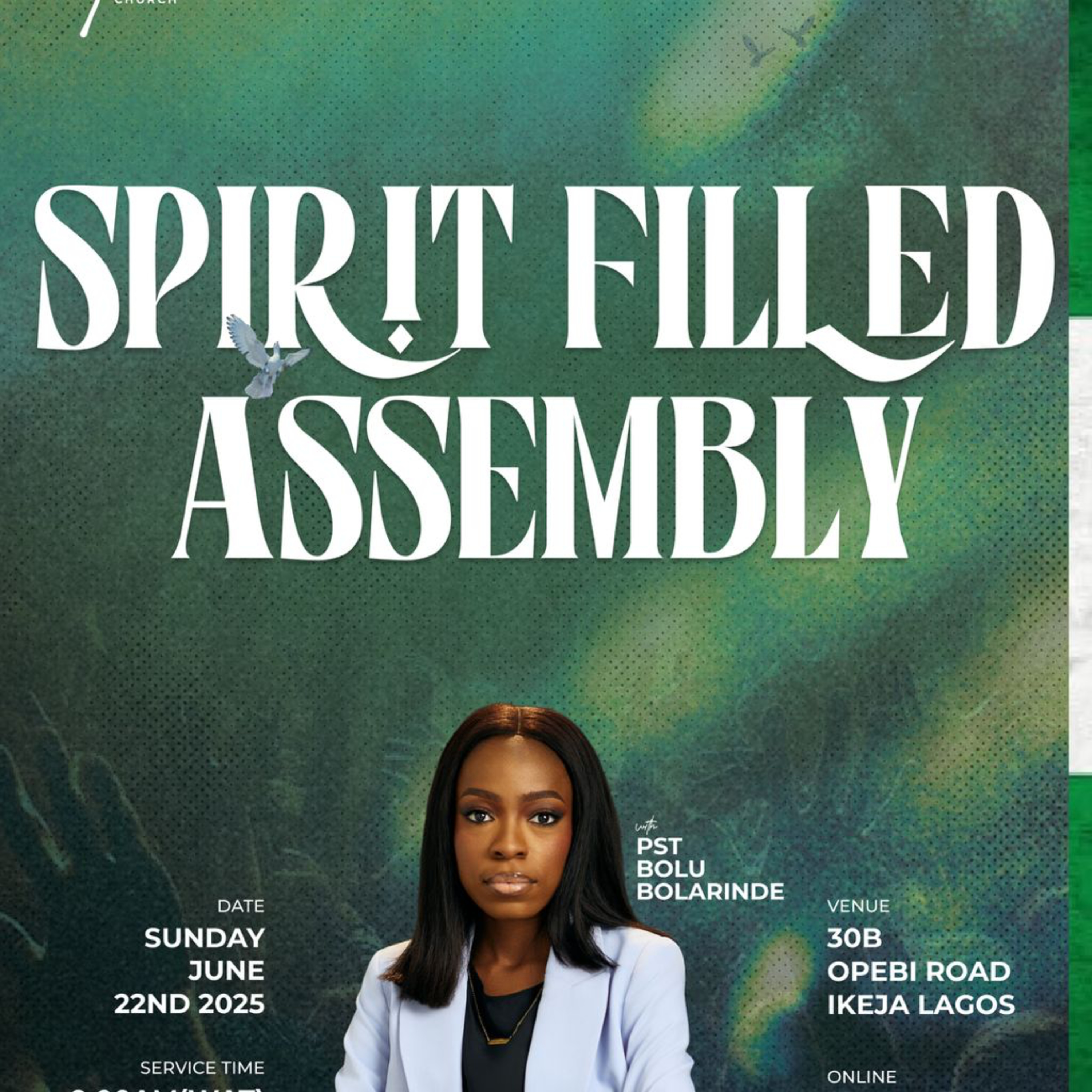 Spirit Filled Assembly | Sunday Service | Pastor Bolu Bolarinde