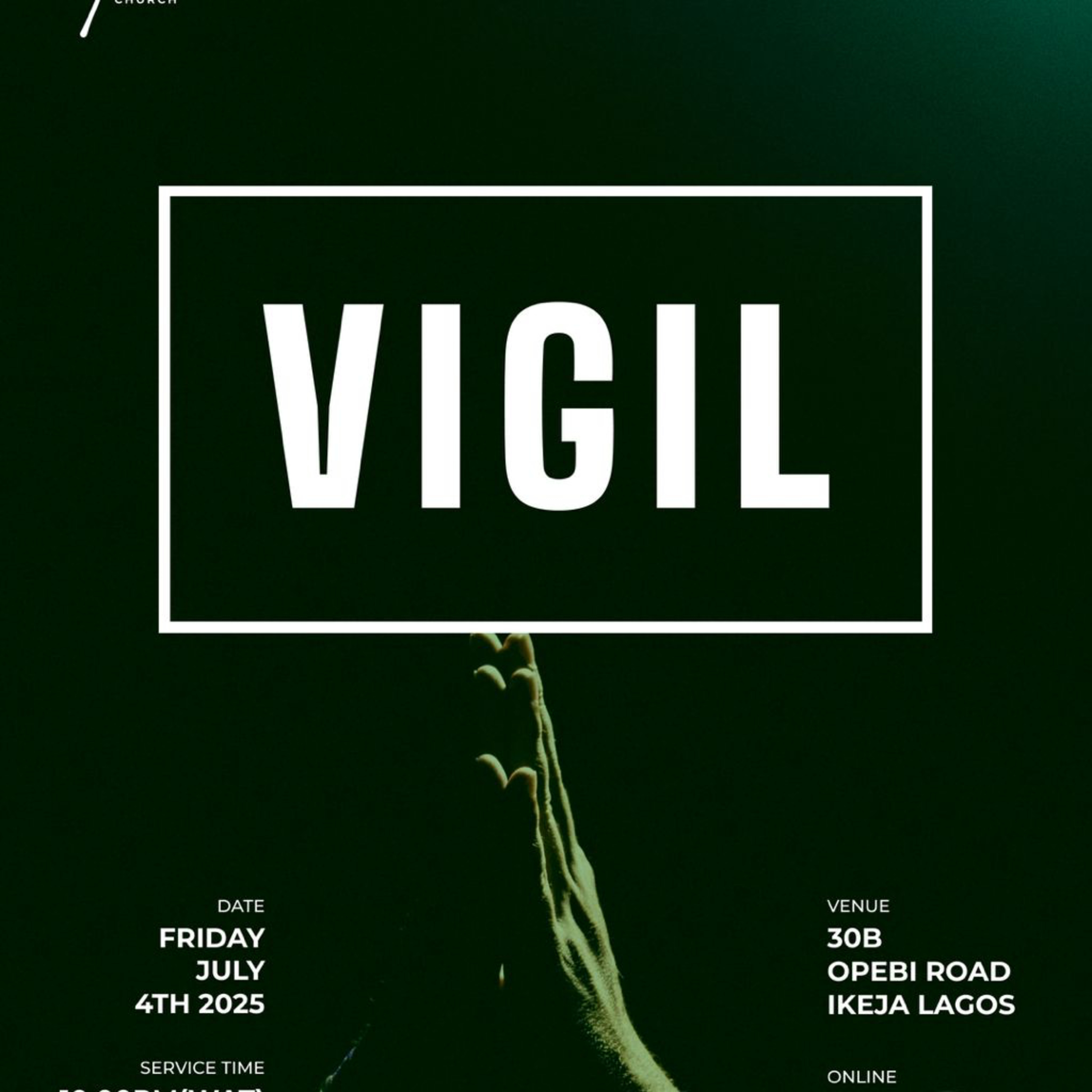 The Real Work of Ministry III | Vigil | Pastor Tolu Ayeni