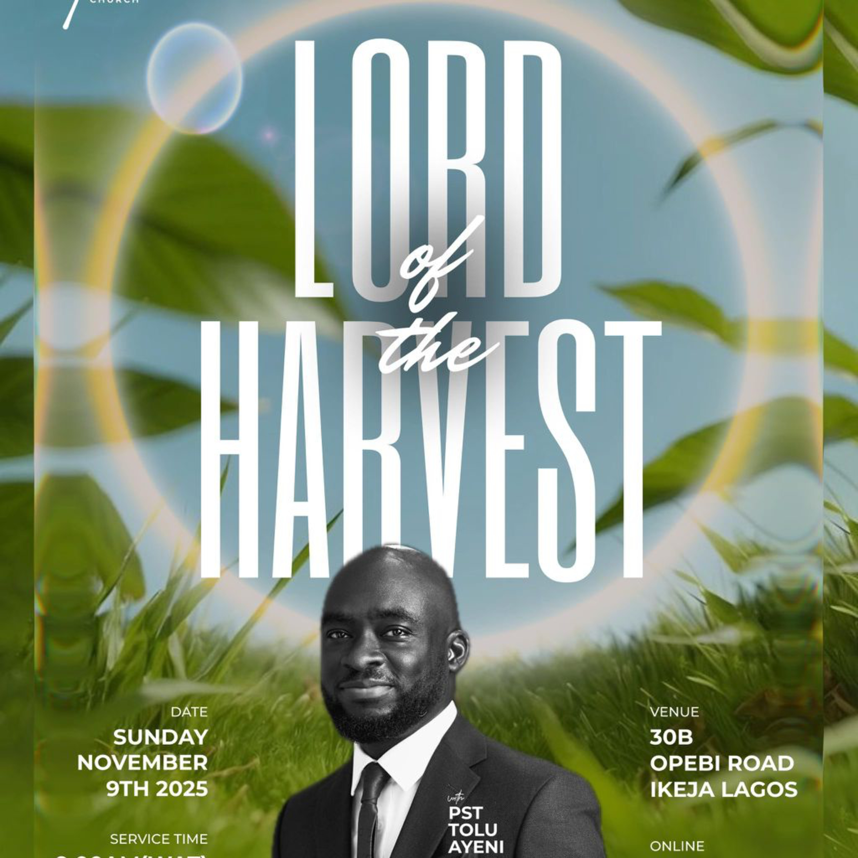 The Lord of The Harvest | Sunday Service | Pastor Tolu Ayeni