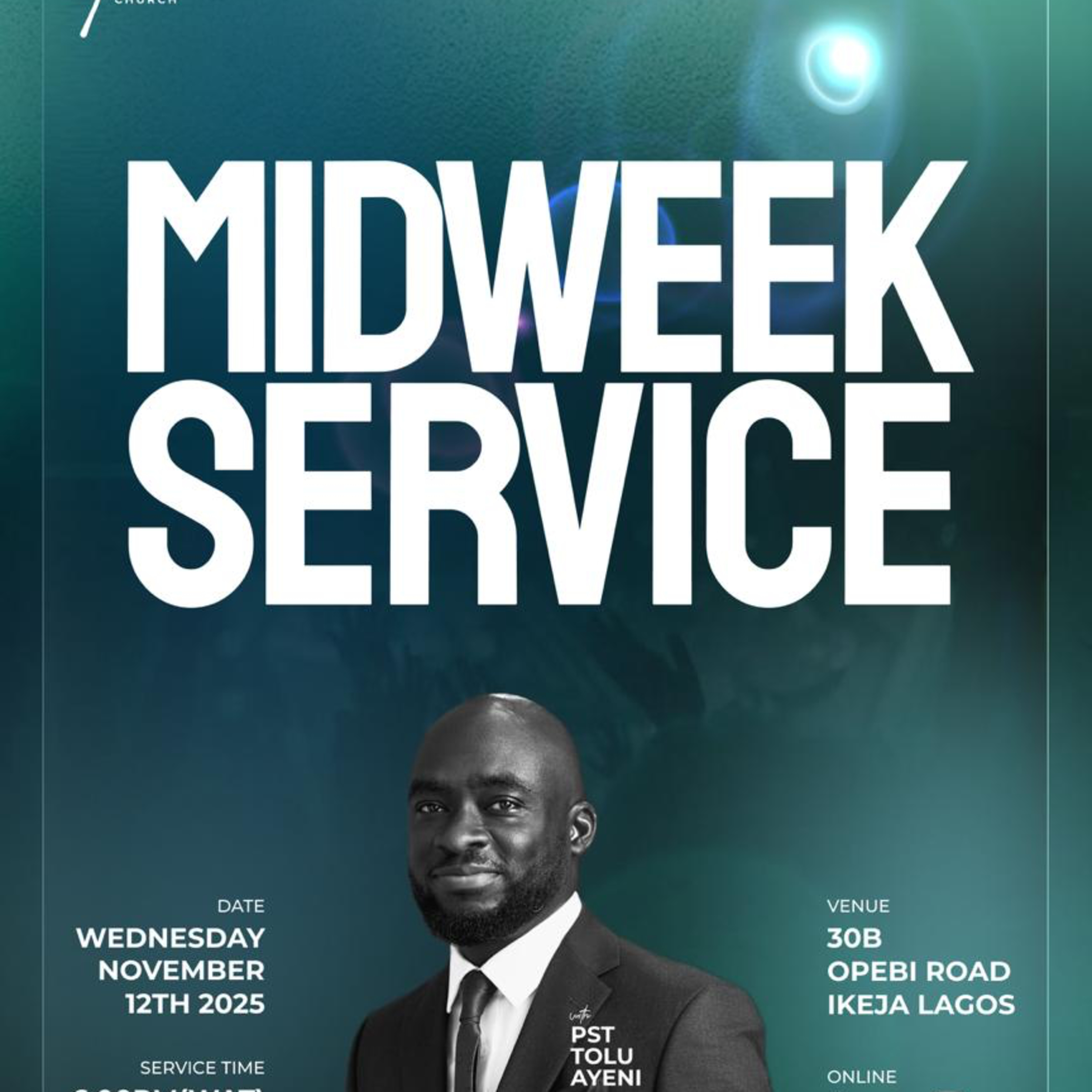 Mid-Week Service | Pastor Tolu Ayeni