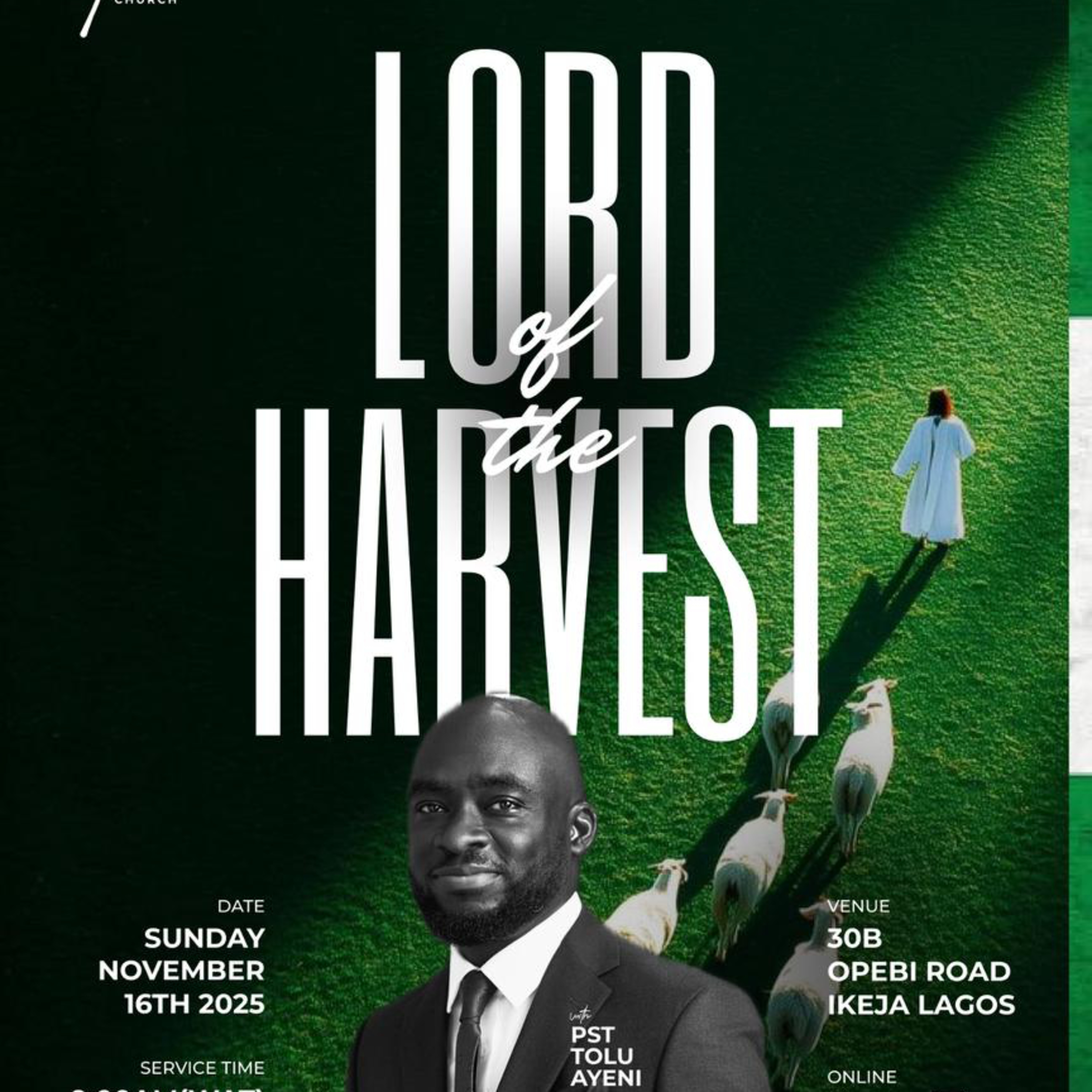 The Lord of The Harvest | Sunday Service | Pastor Tolu Ayeni