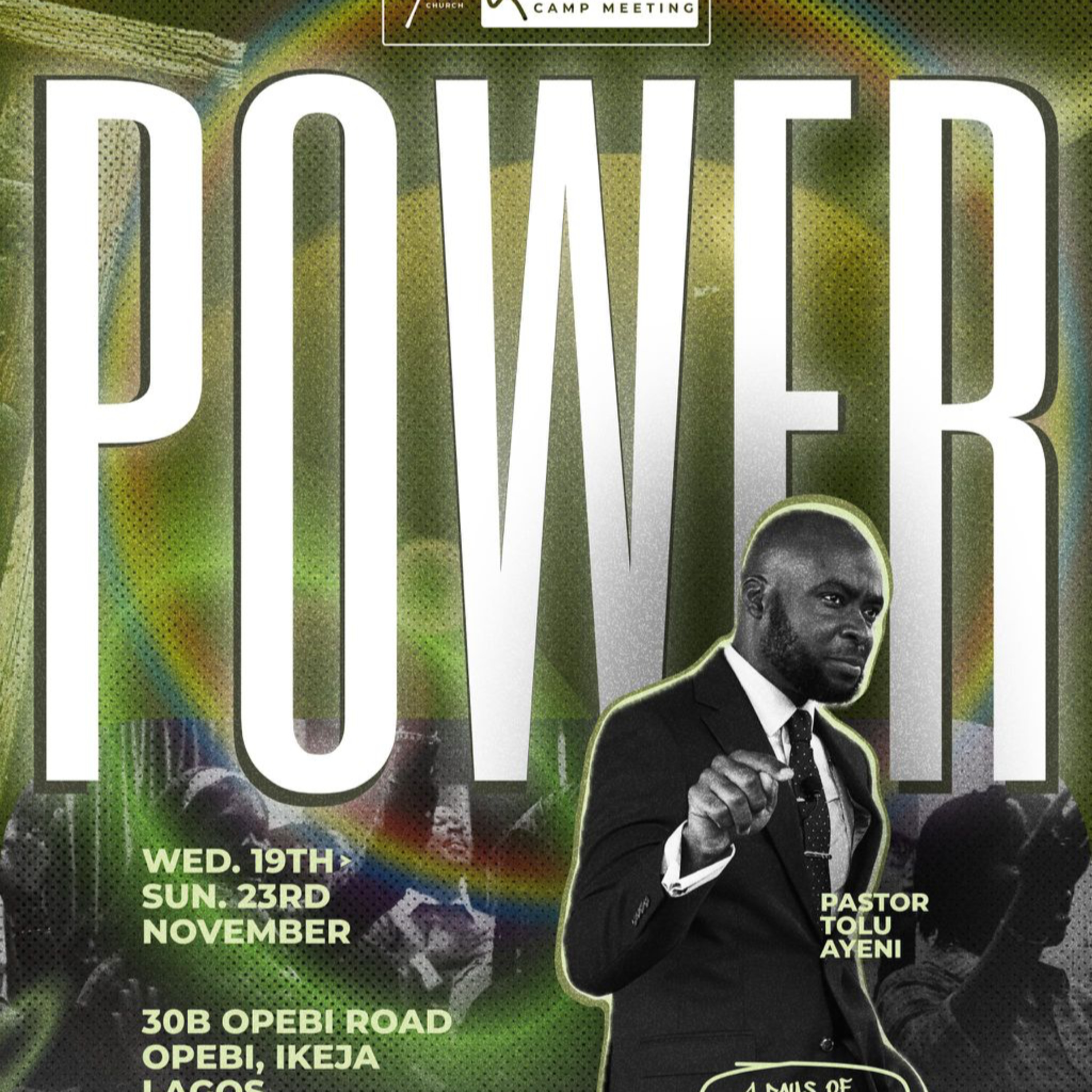 Day 2 Session 1 | Camp Meeting | Pastor Tolu Ayeni