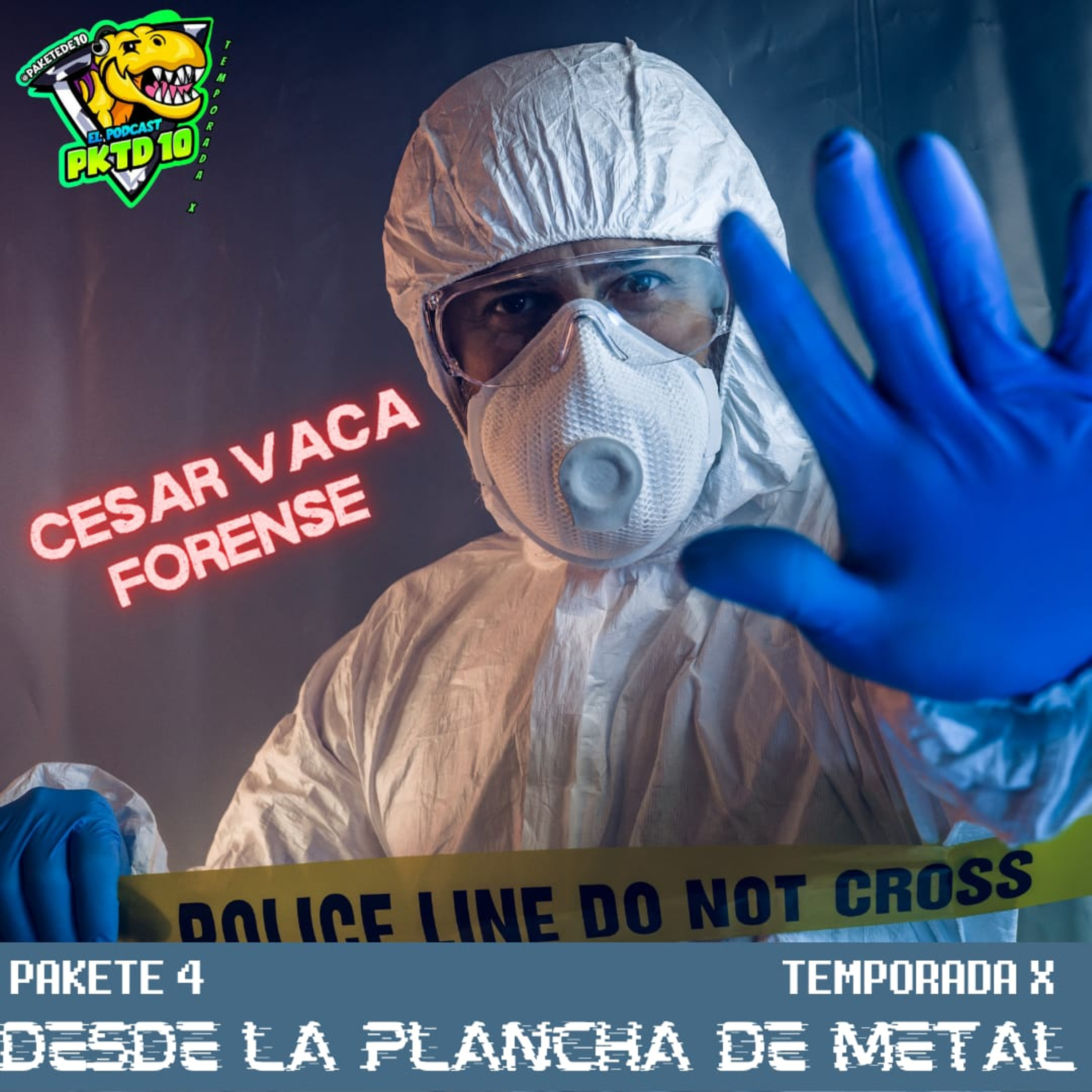 P4 TX: Desde la Plancha metálica ft Dr Cesar Vaca Forense episode artwork