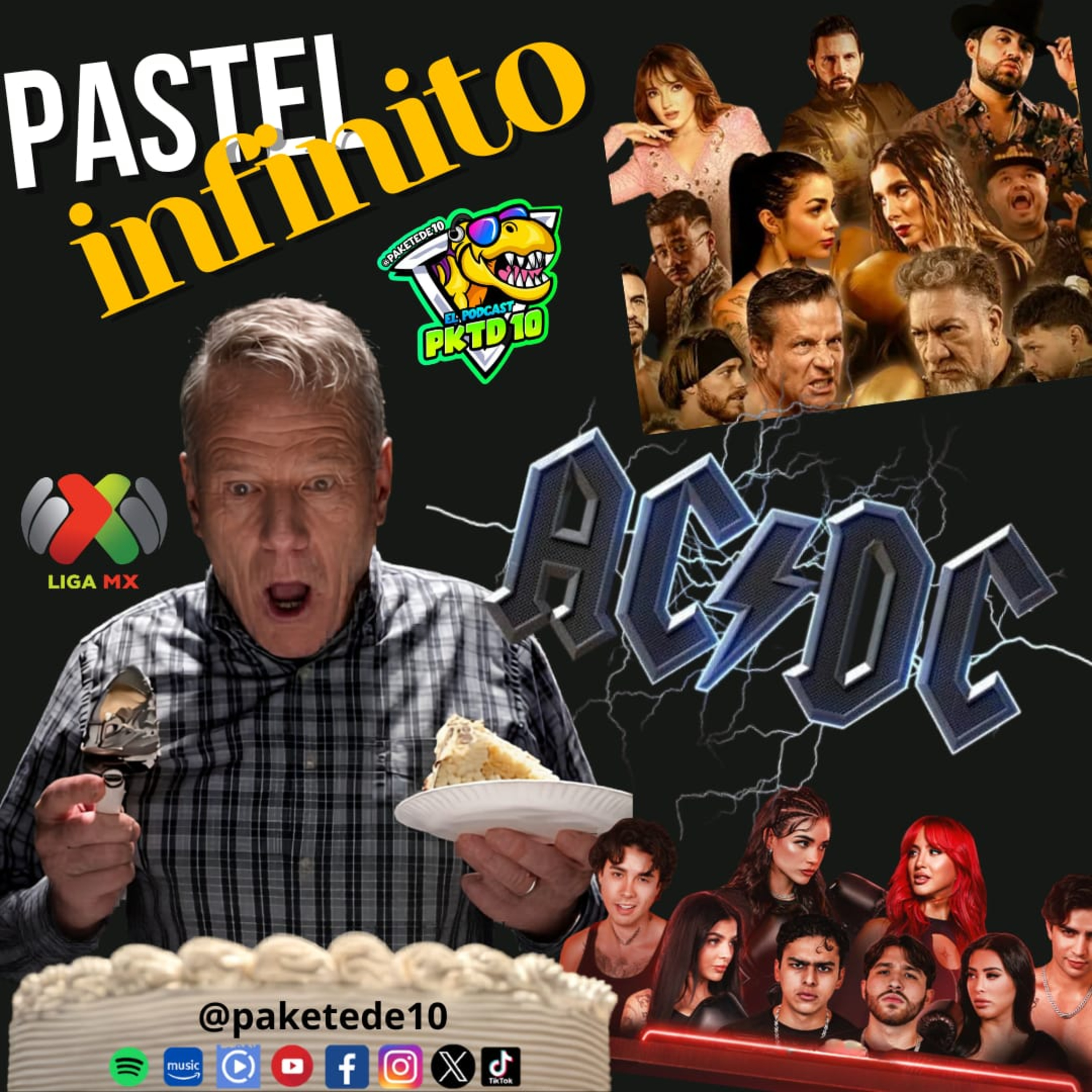 Pakete 154: Pastel infinito; de Supernova y Ring Royale; Liguilla Liga MX; Malcolm in the mid; AC-DC
