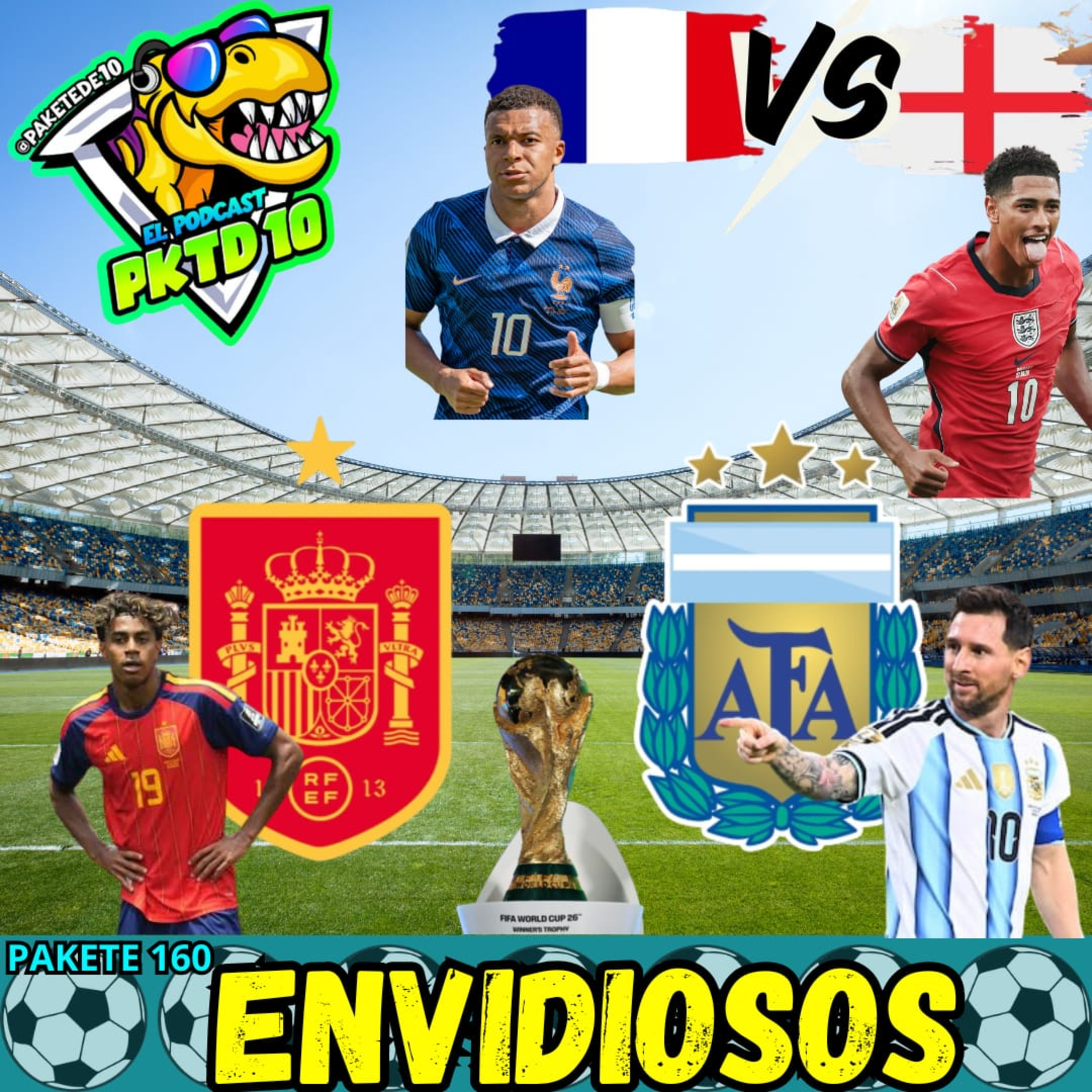 Pakete 160: Envidiosos; de la Gran final; Efecto Messi y sus ayudas; Con los niños NO episode artwork