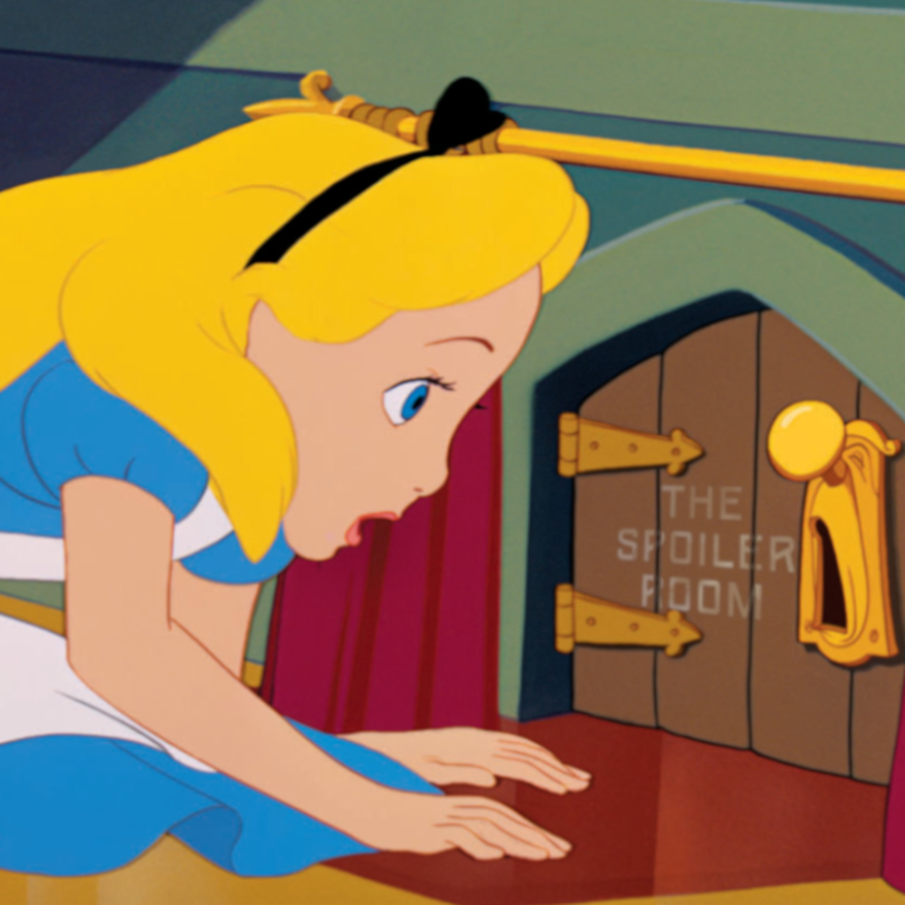Alice in Wonderland 1951 - "Through the Door" Month episode artwork