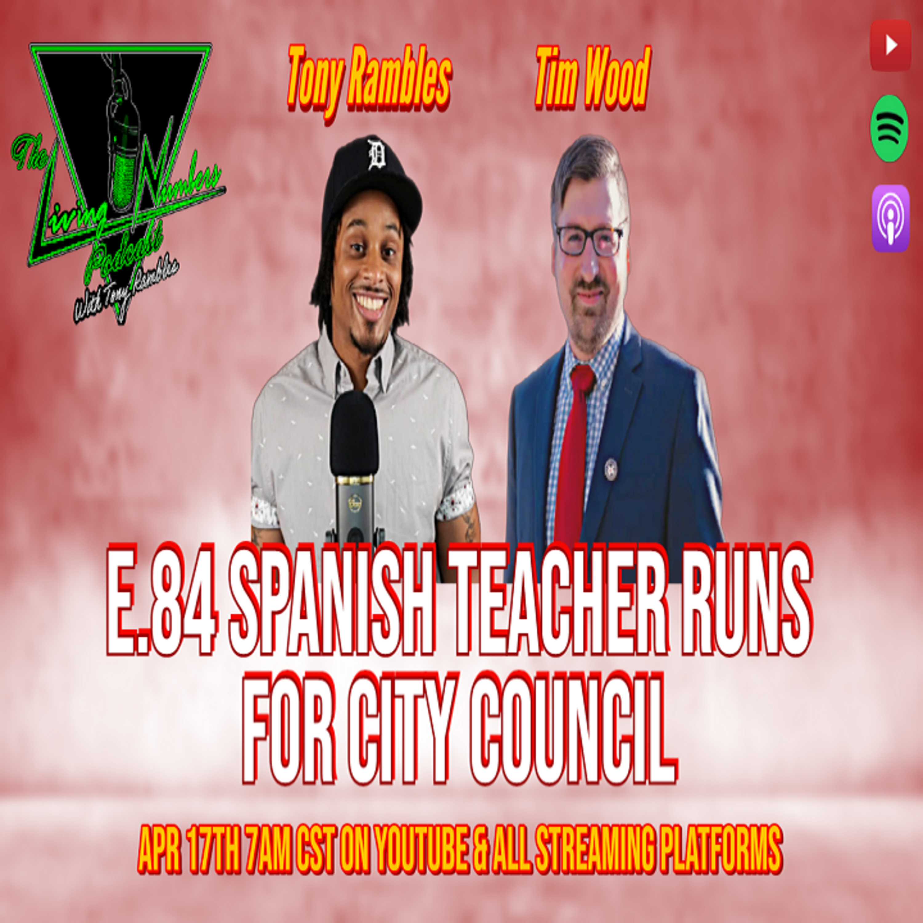 The Living Numbers Podcast with Tony Rambles