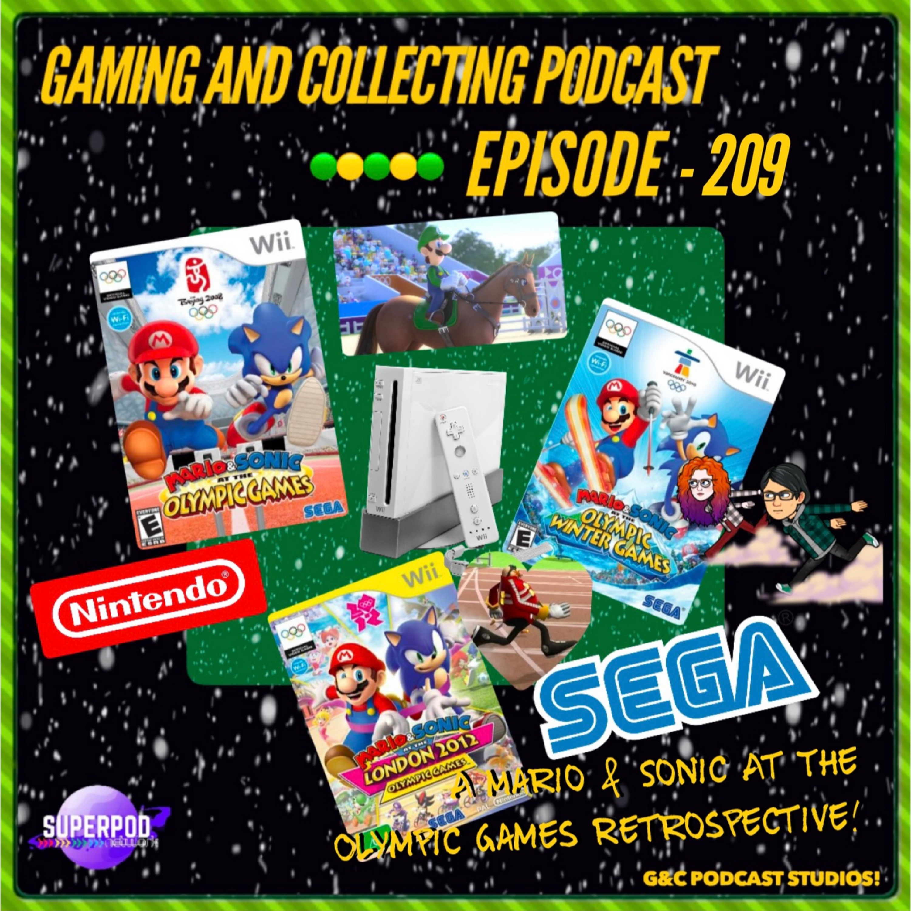 G&C Podcast - Episode 209: A Mario & Sonic At The Olympic Games Retrospective! episode artwork