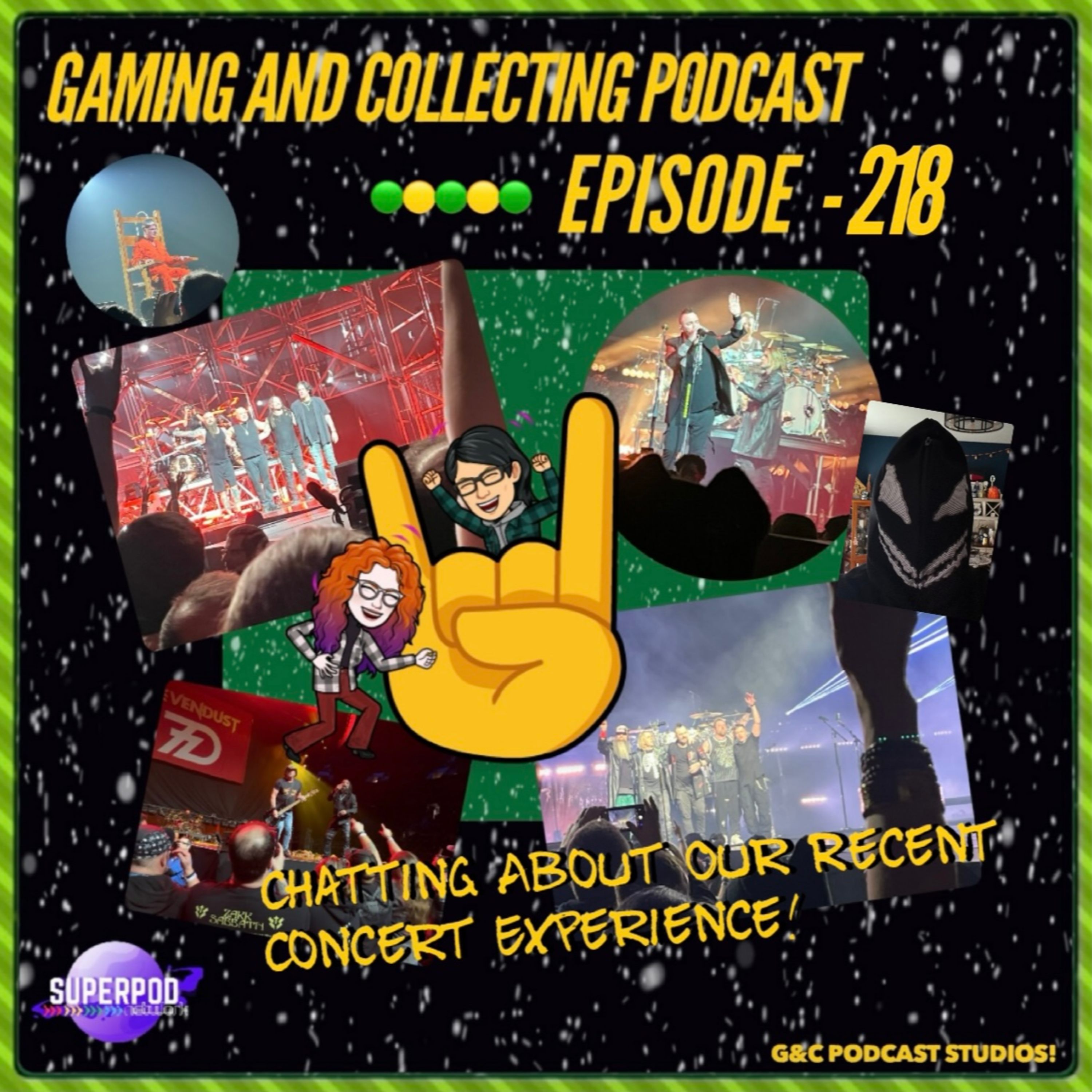G&C Podcast - Episode 218: Chatting About Our Recent Concert Experience! episode artwork