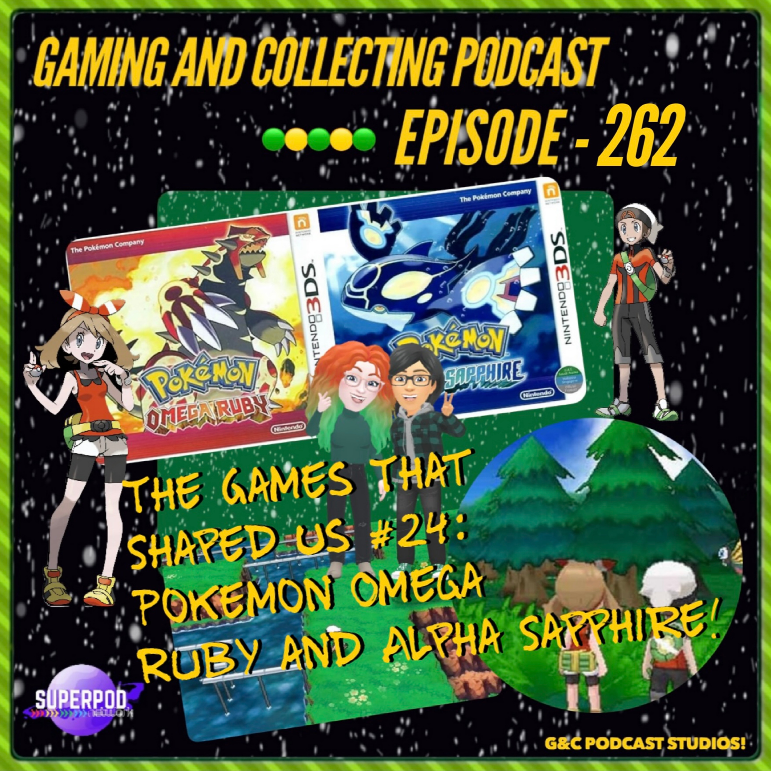G&C Podcast - Episode 262: The Games That Shaped Us #24: Pokemon Omega Ruby And Alpha Sapphire! episode artwork