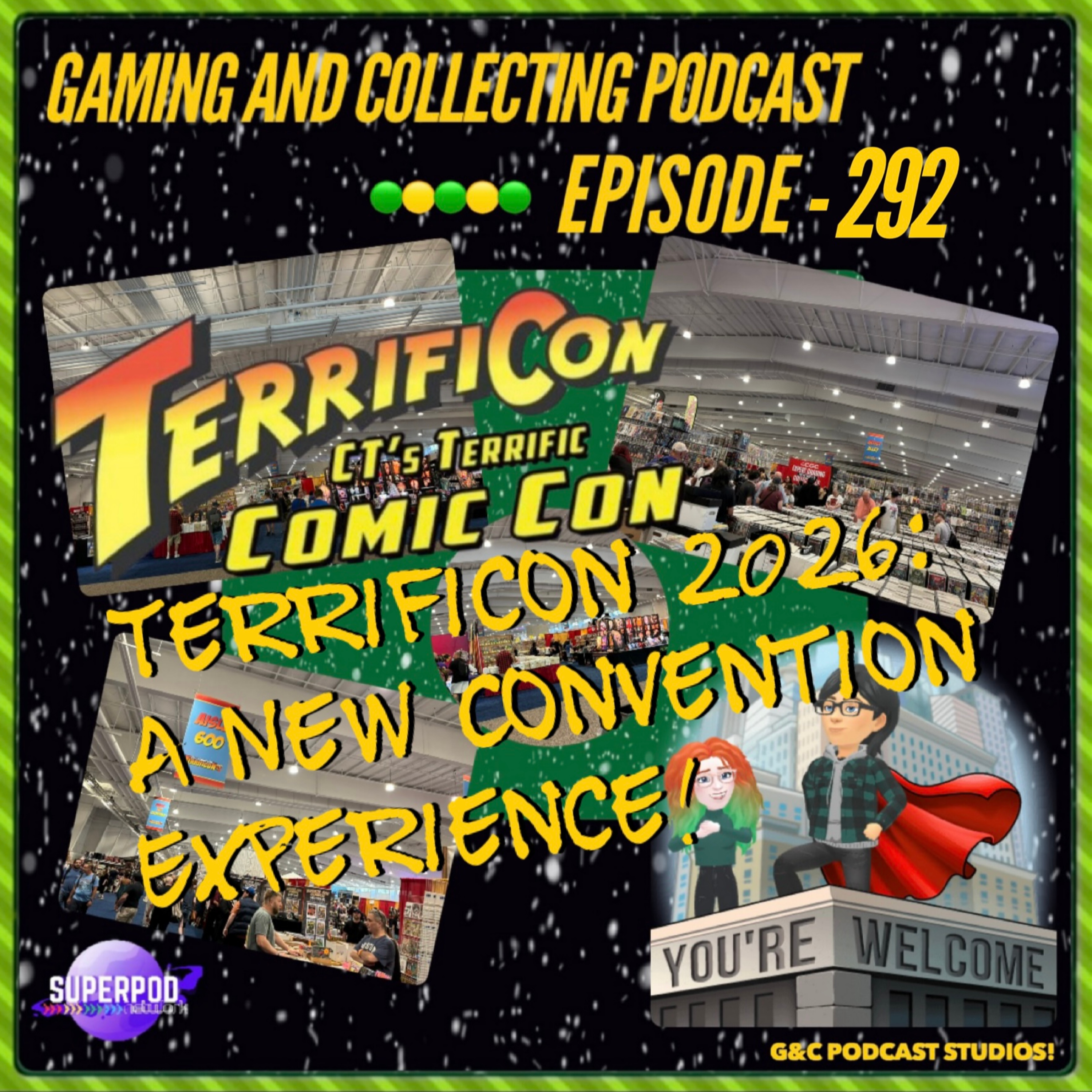 G&C Podcast - Episode 292: Terrificon 2026: A New Convention Experience! episode artwork
