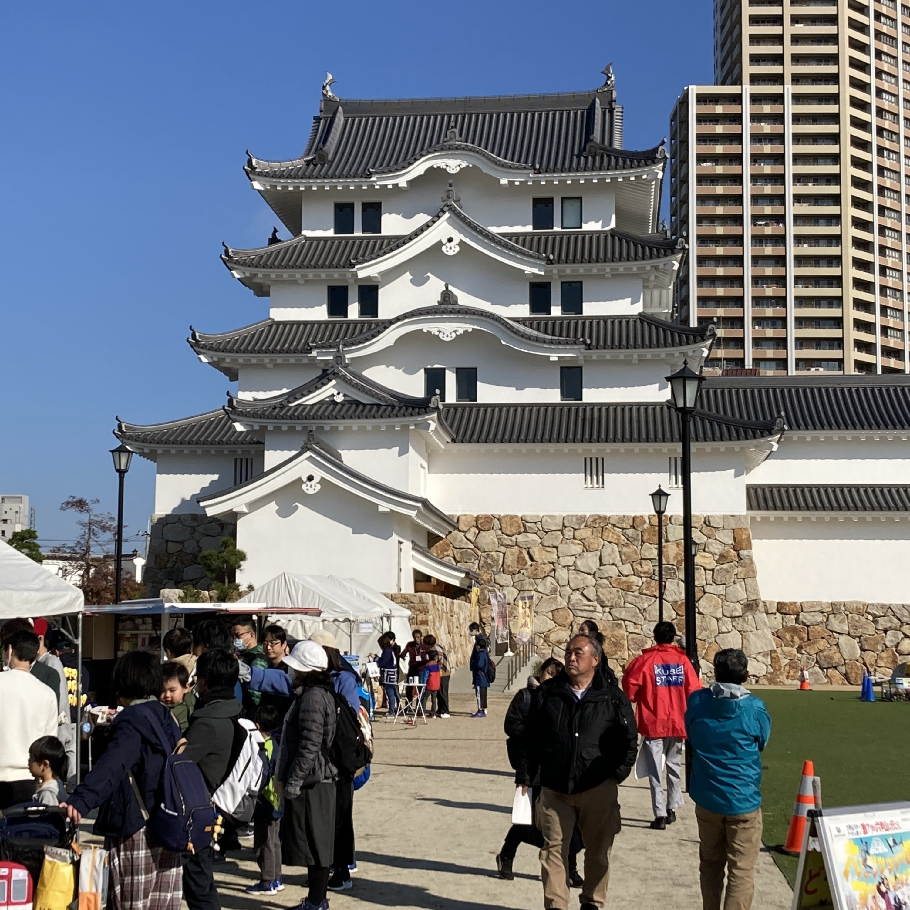 尼崎城イベントは大盛況でした