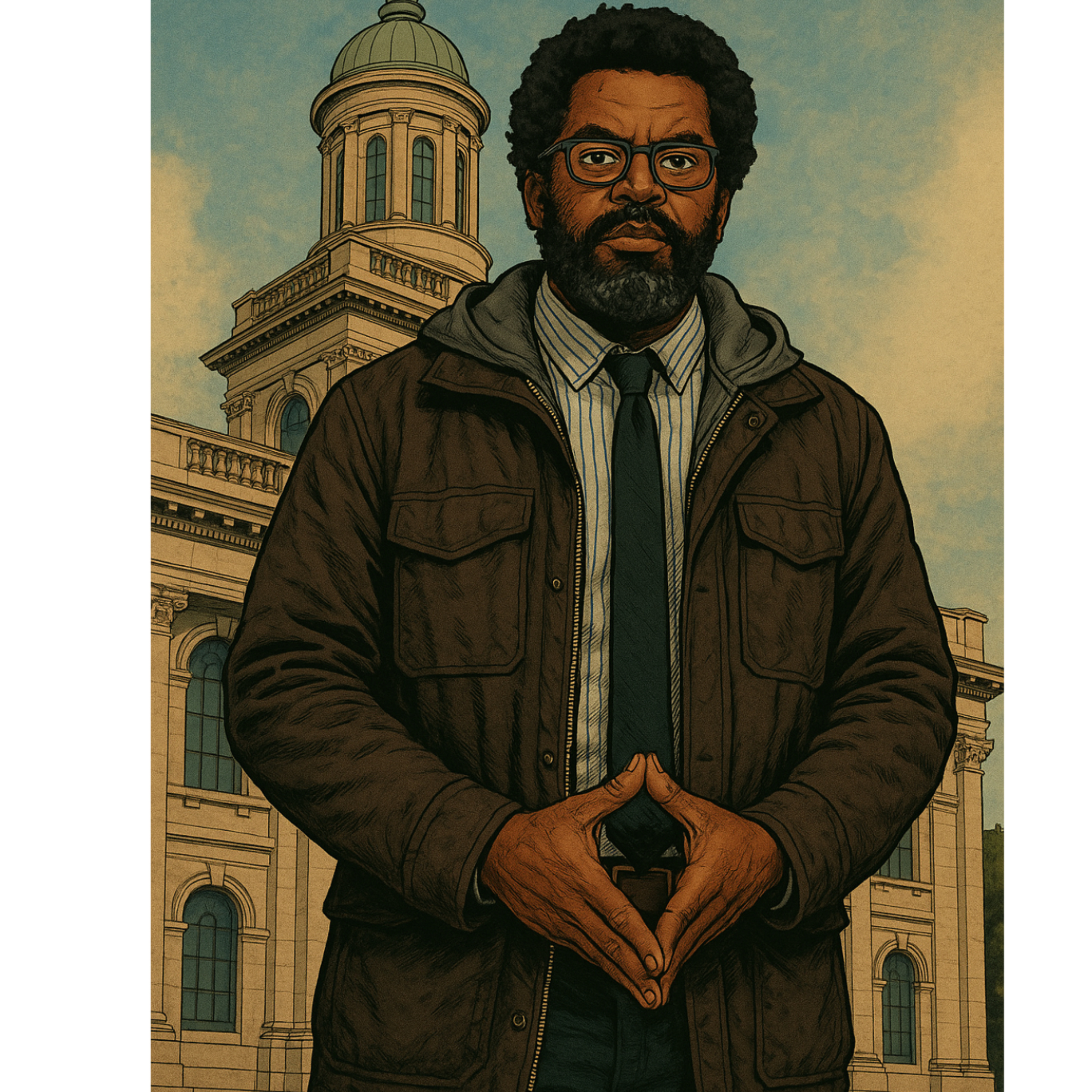 LA riots (Democratic Party) + The White Black Panther causes hypocritical blax to sperg episode artwork