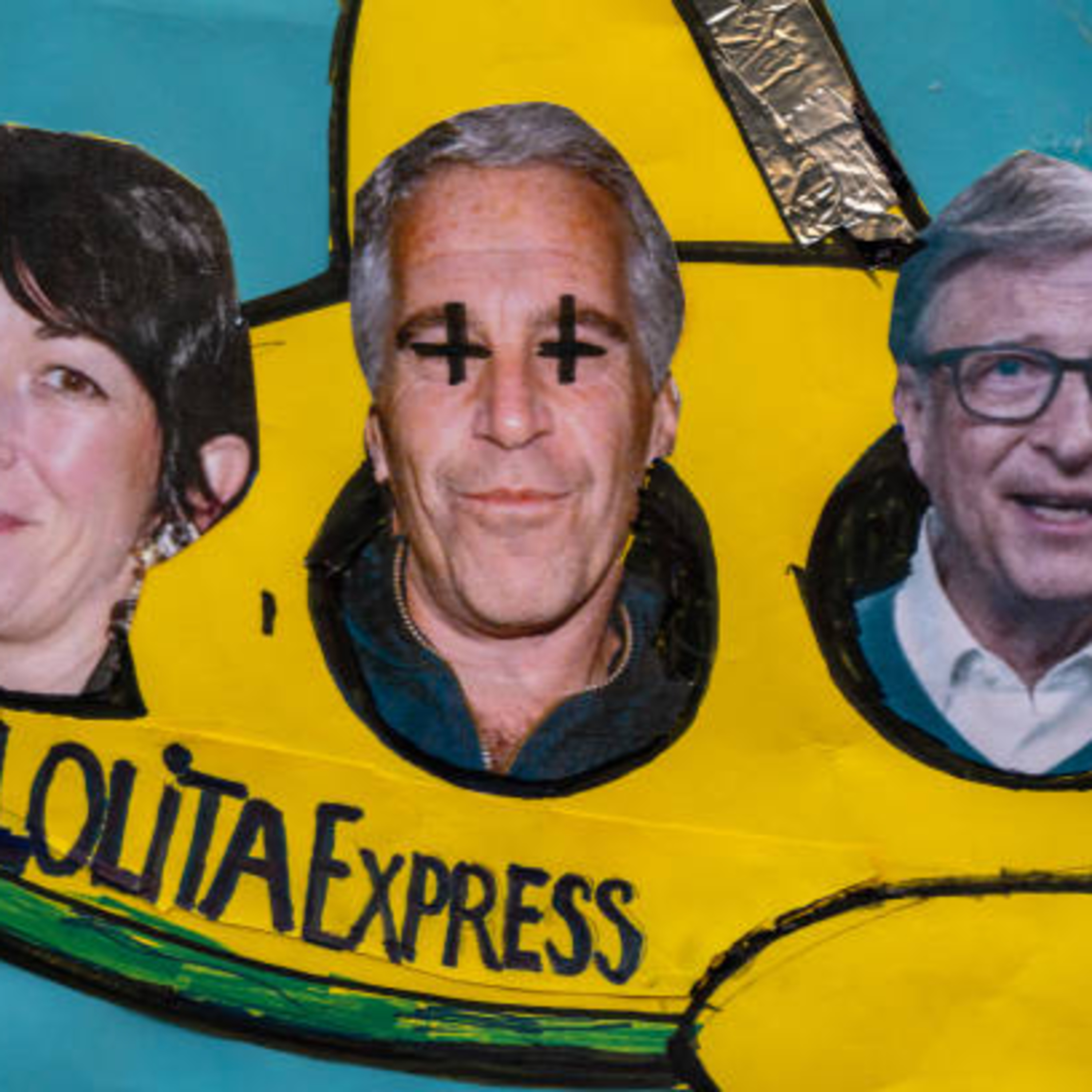 More Epstein shenanigans/Trump possibly suing unfunny tether and more episode artwork