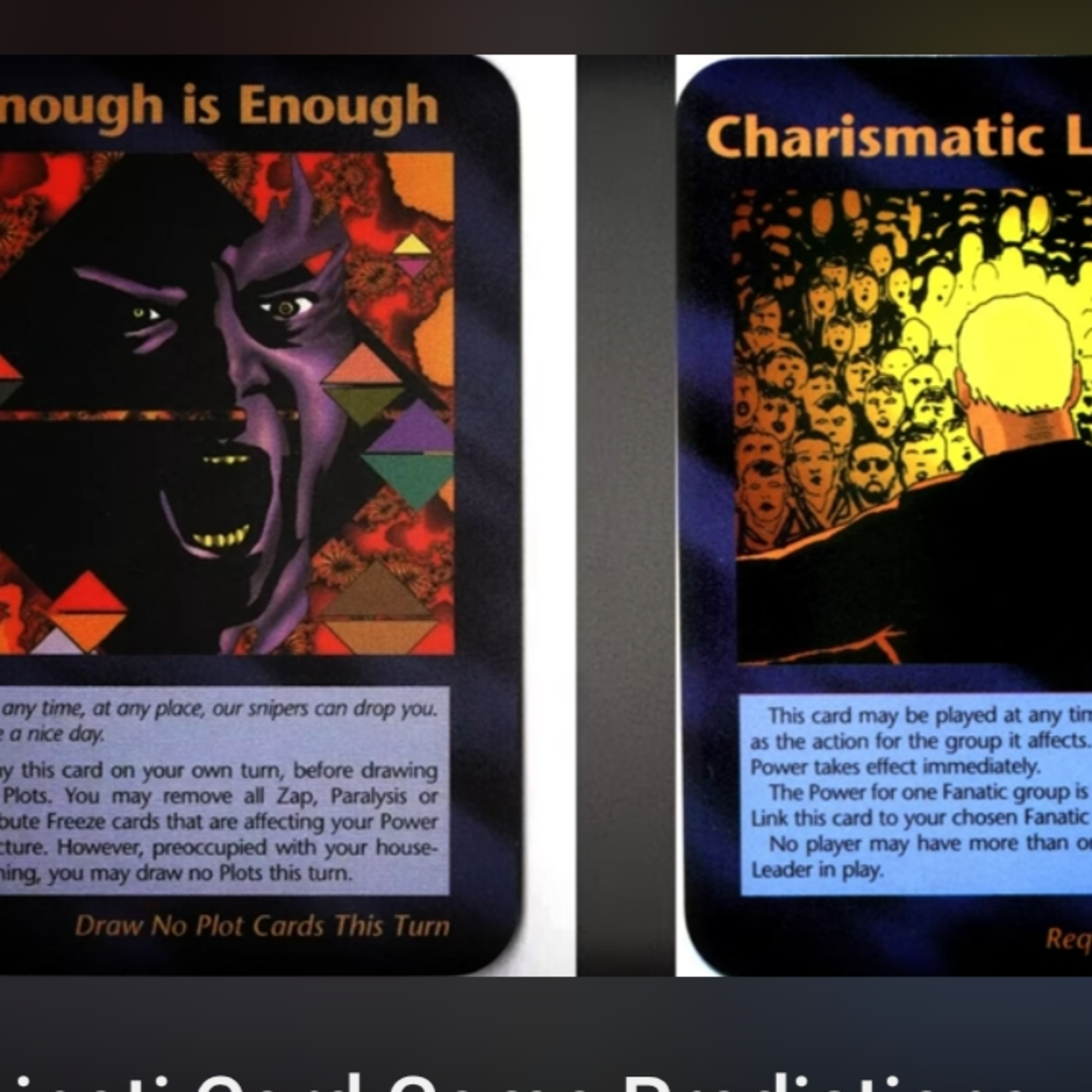 It's Not Just A Game part 1 - The Illuminati Card Game 