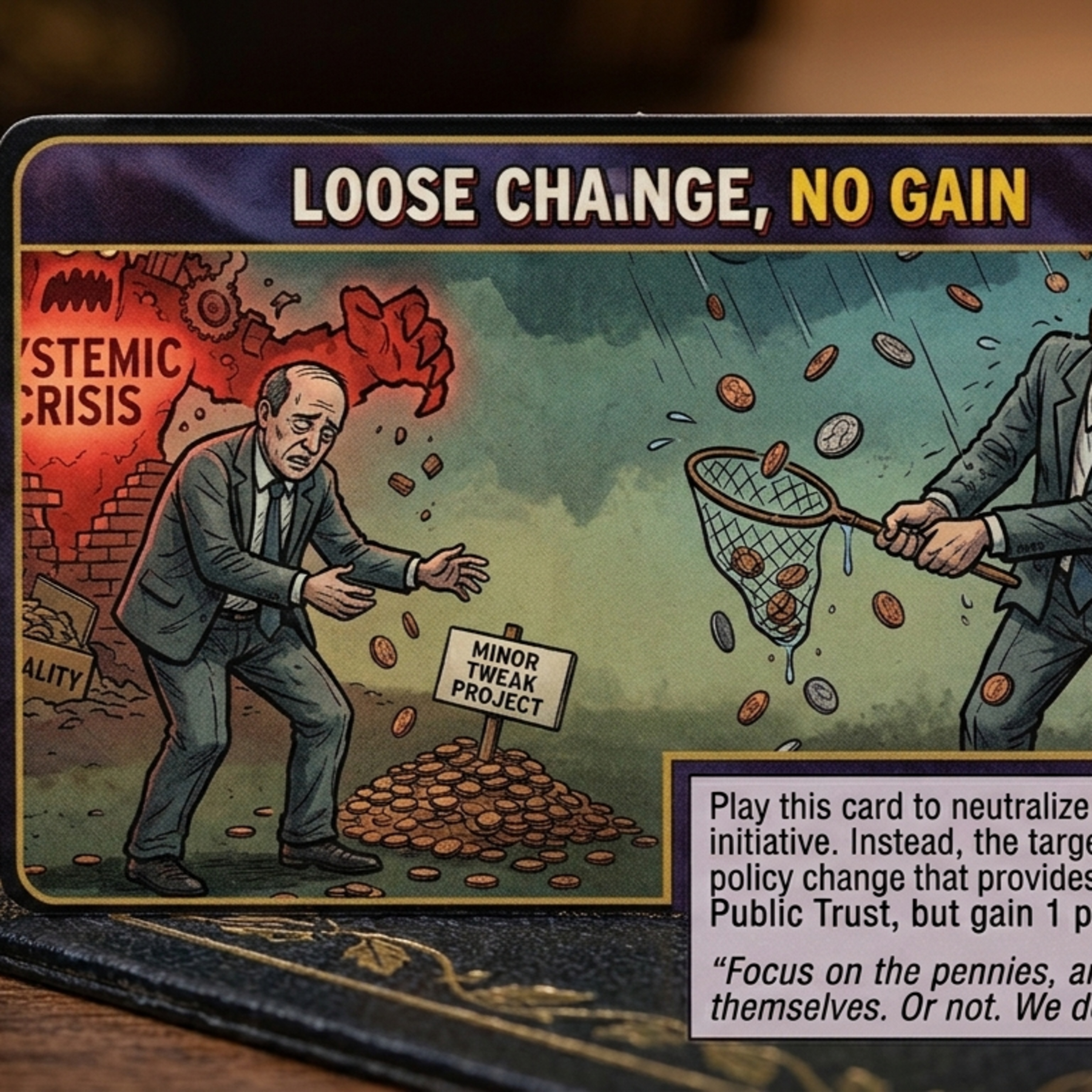 Loose Change with No Gains...