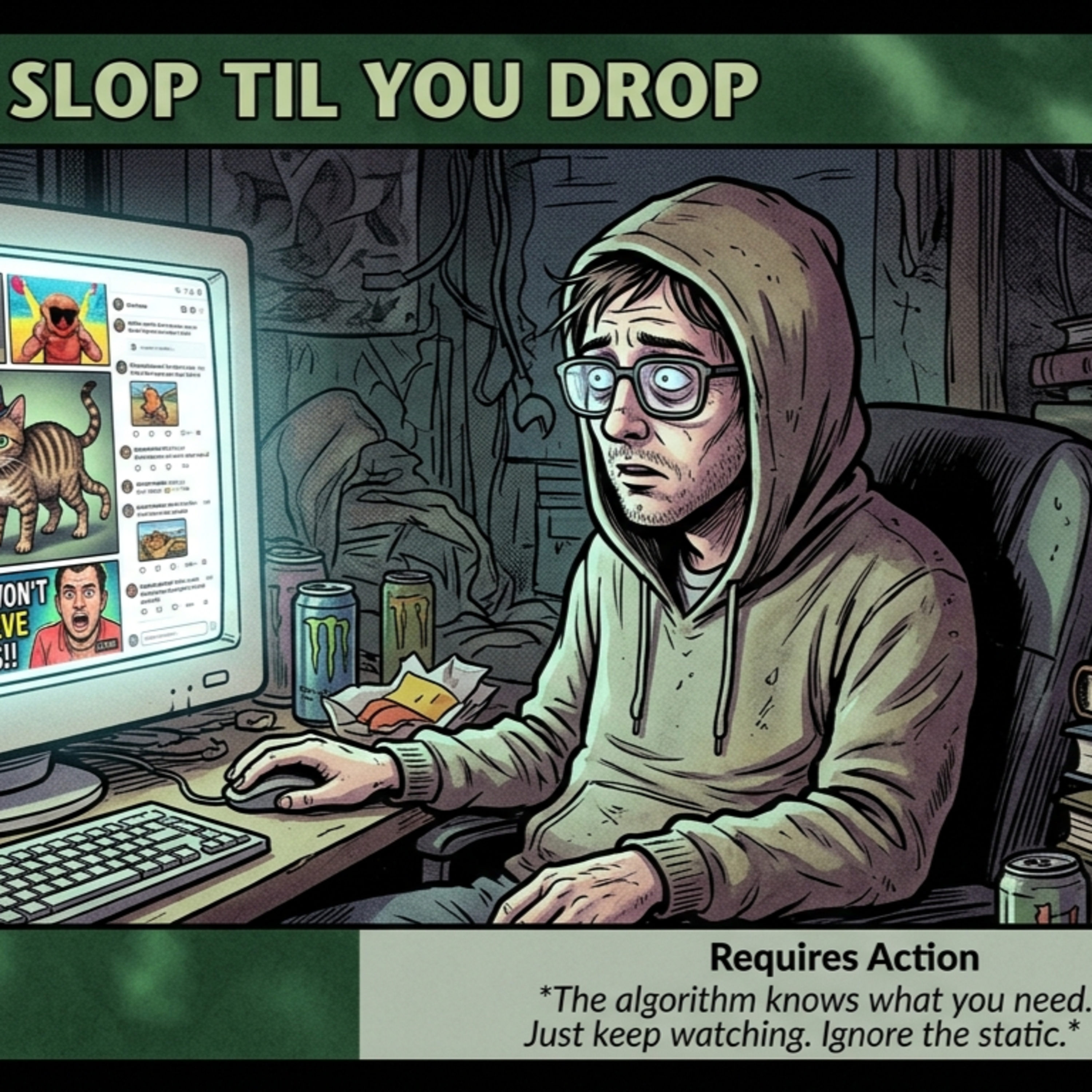 Slop Til You Drop - Druski/Erika White Face shenanigans + Global Depression otw(?)