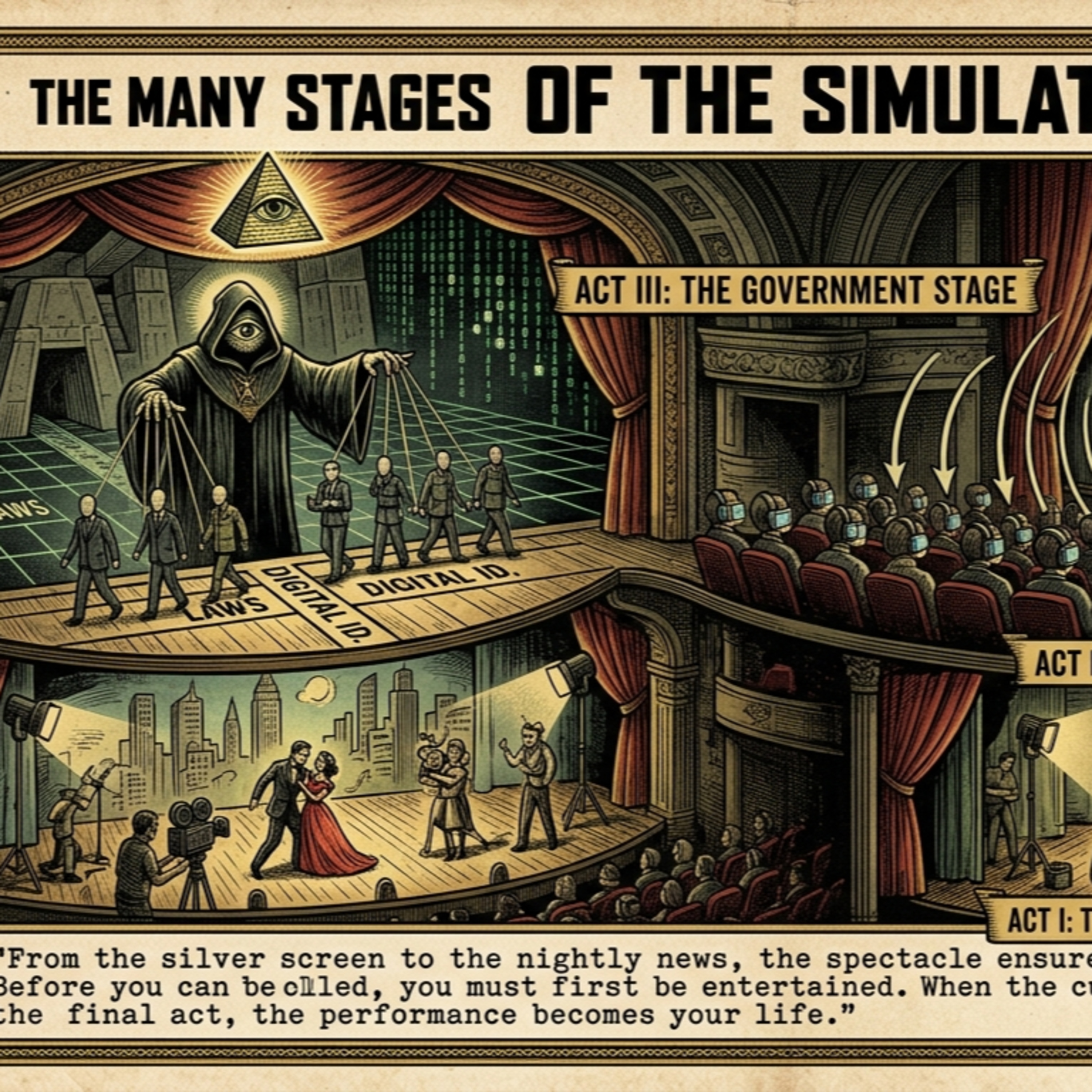 The Many Stages of The Simulation 